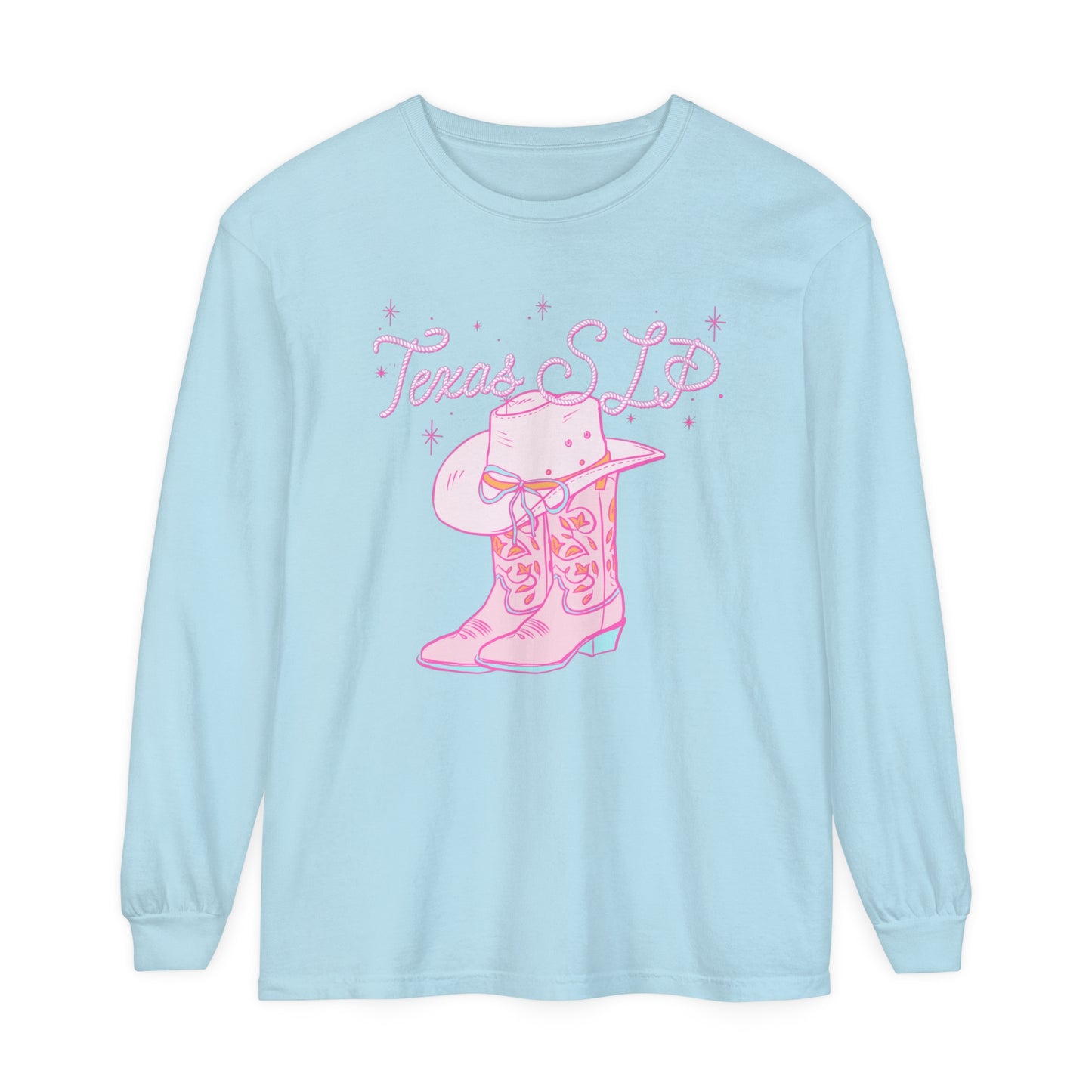 Texas SLP Comfort Colors Long Sleeve T-Shirt
