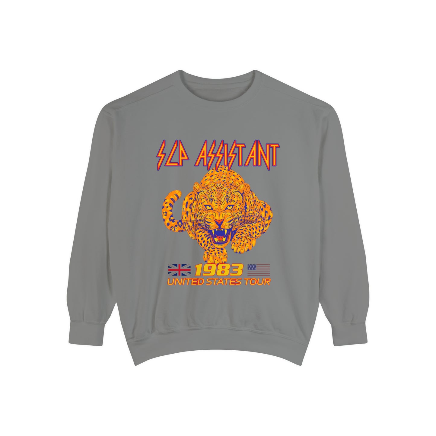 Def SLP Assistant Band Inspired Comfort Colors Sweatshirt