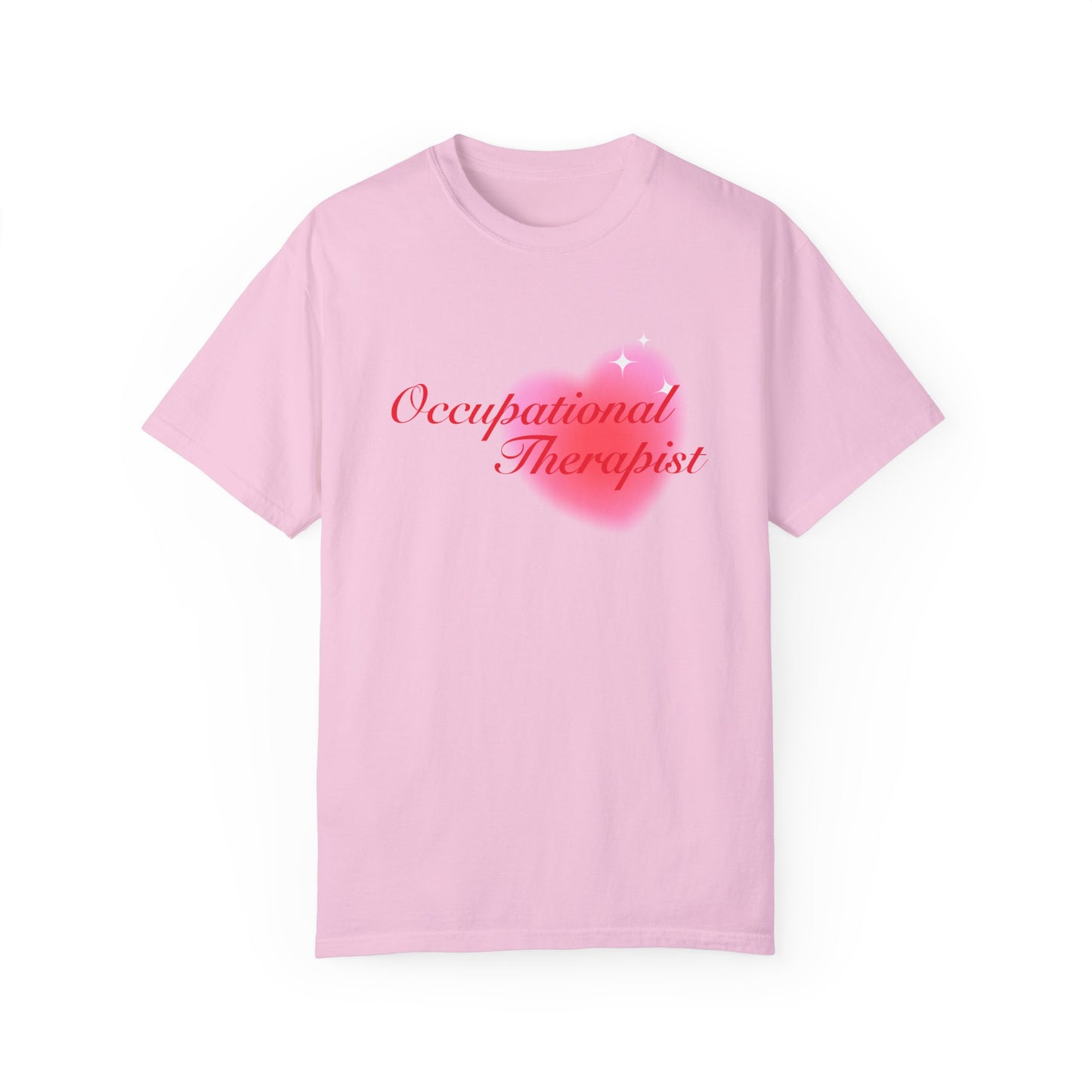Occupational Therapist Heart Comfort Colors T-Shirt