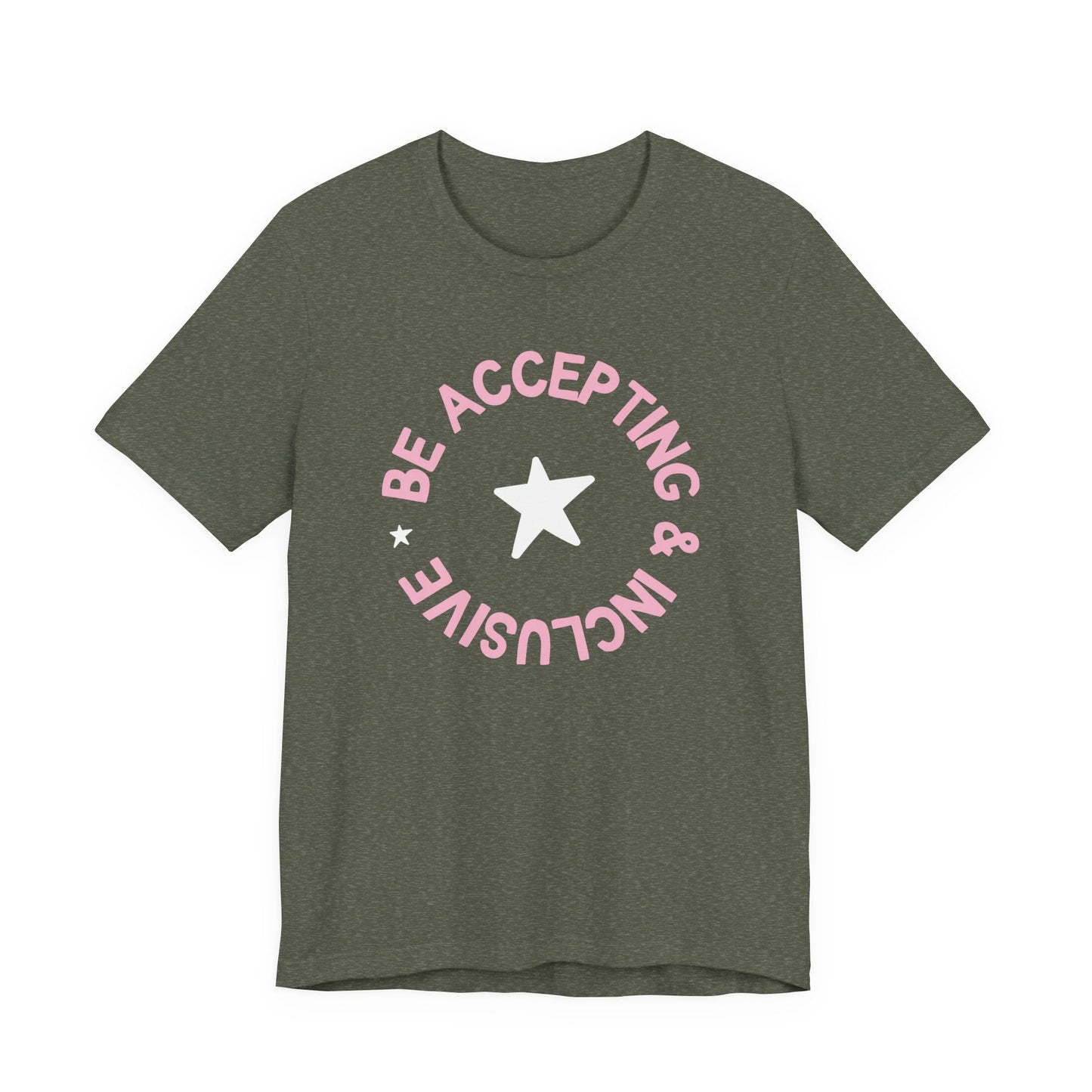 Be Accepting & Inclusive Jersey T-Shirt