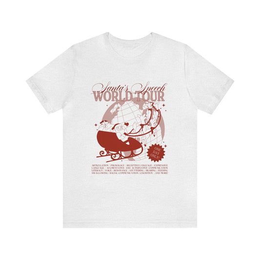 Santa's Speech Scope World Tour Jersey T-Shirt
