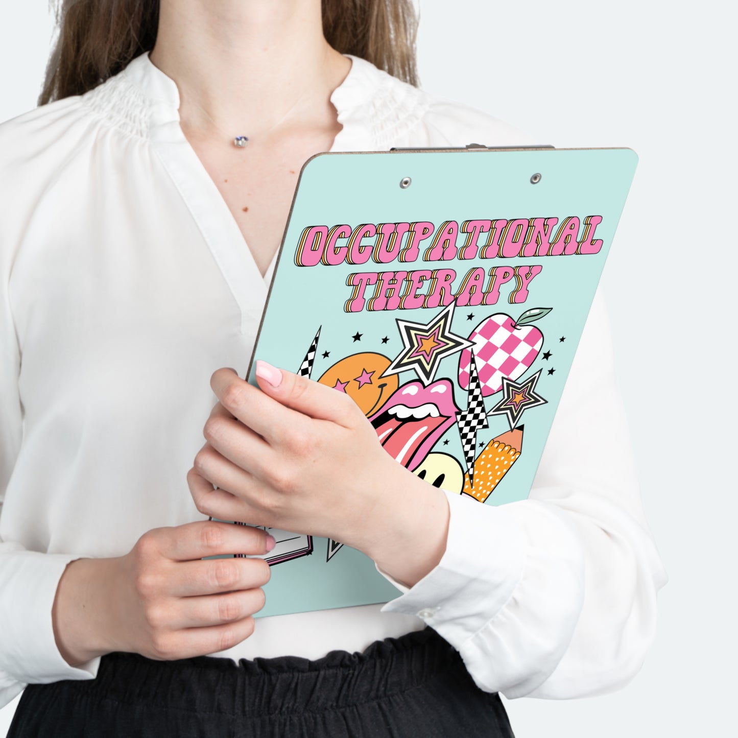 Retro Occupational Therapy Clipboard