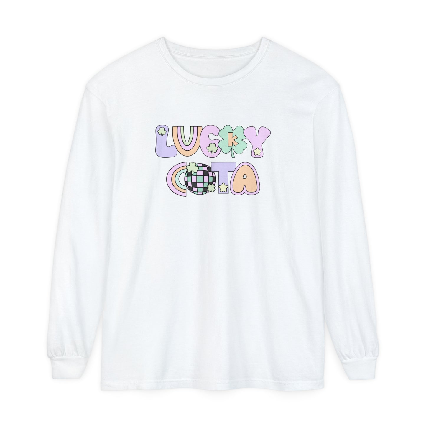 Lucky COTA Long Sleeve Comfort Colors T-Shirt