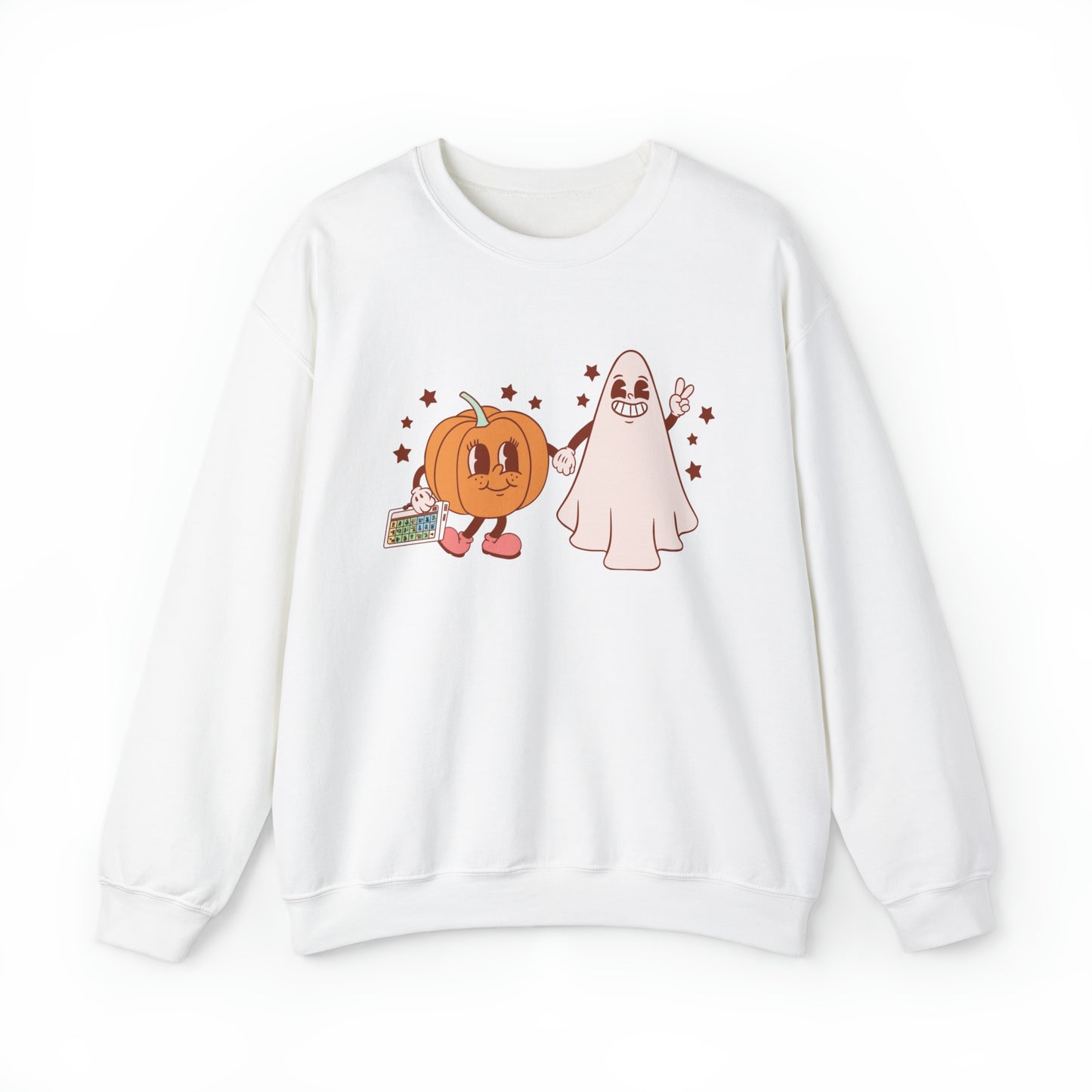 Pumpkin and Ghost AAC Crewneck Sweatshirt