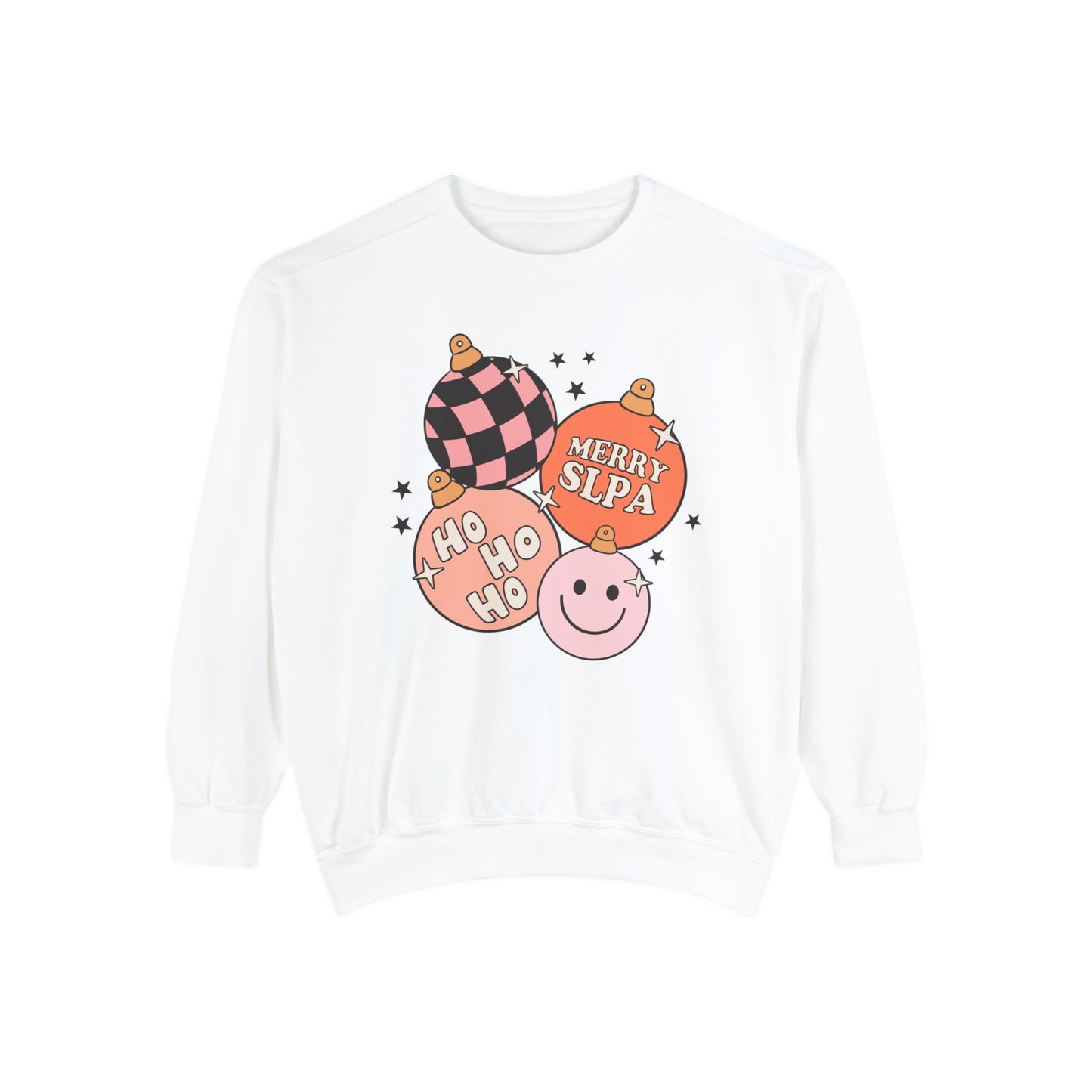 Merry SLPA Ornaments Comfort Colors Sweatshirt