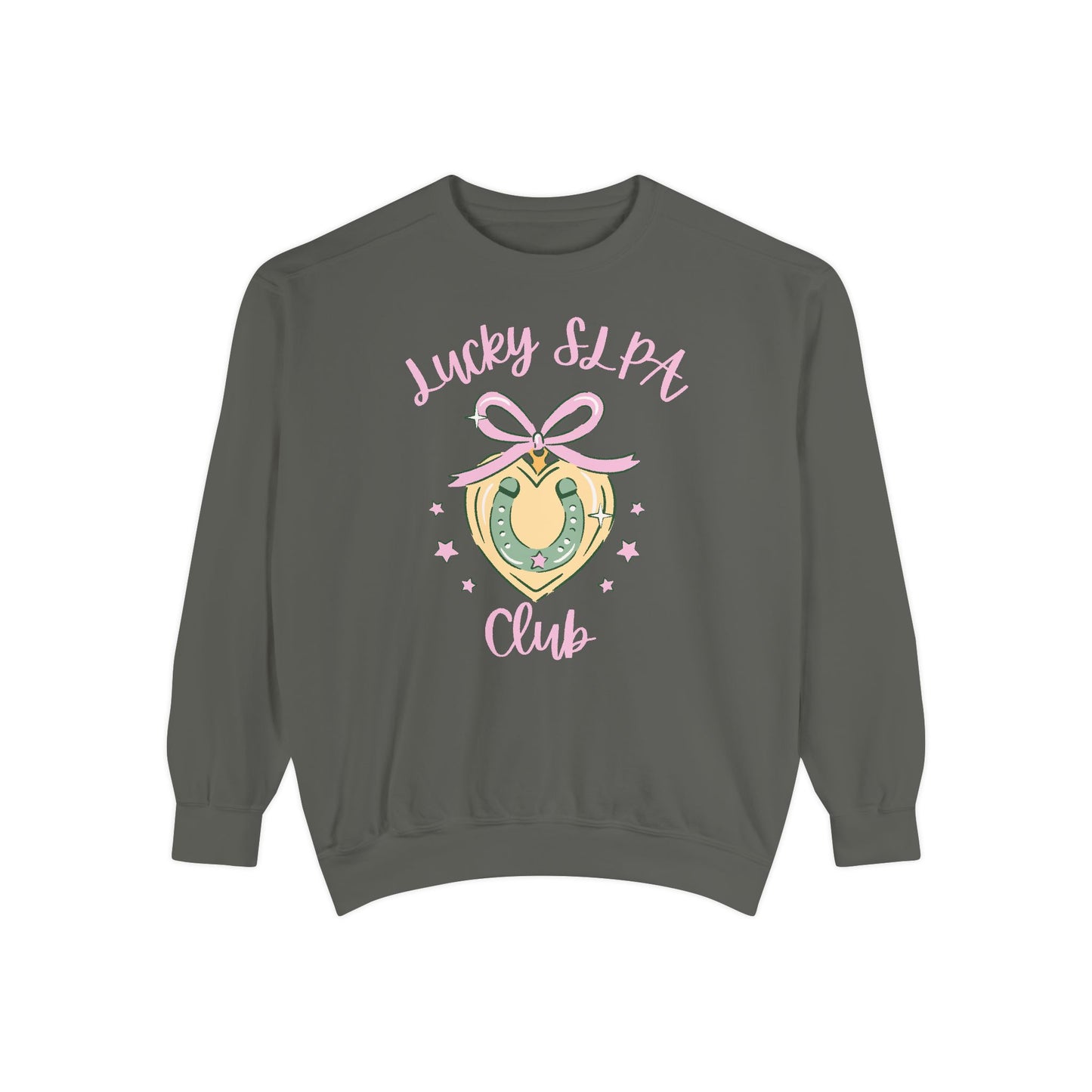 Lucky SLPA Club Comfort Colors Sweatshirt
