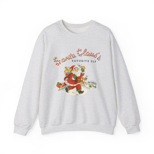Santa Claus's Favorite SLP Crewneck Sweatshirt