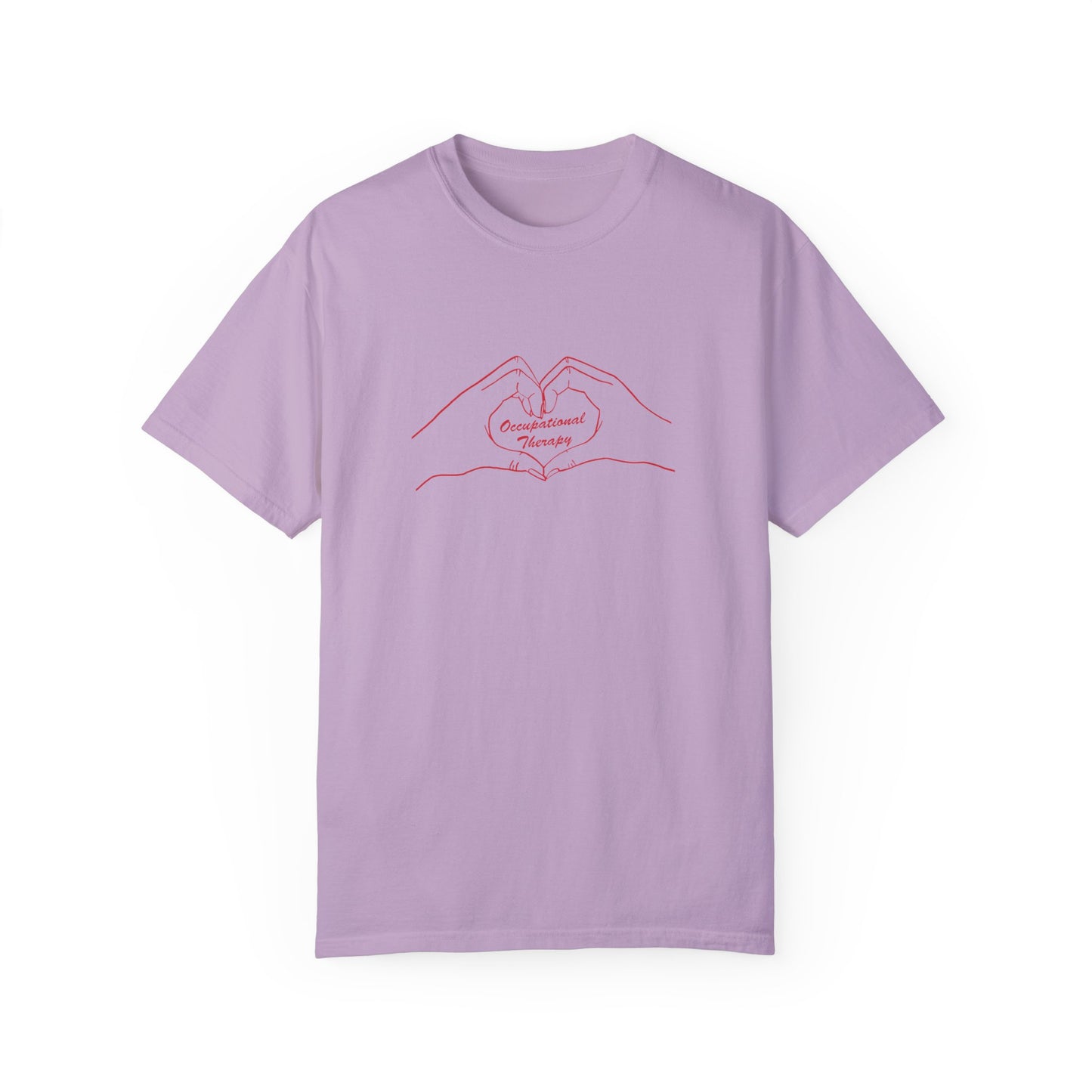 OT Heart Hands Comfort Colors T-Shirt