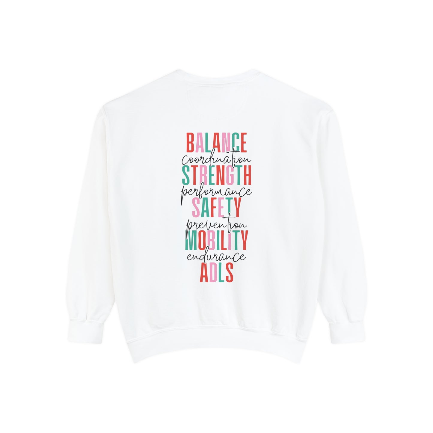 Merry Physical Therapist Comfort Colors Sweatshirt