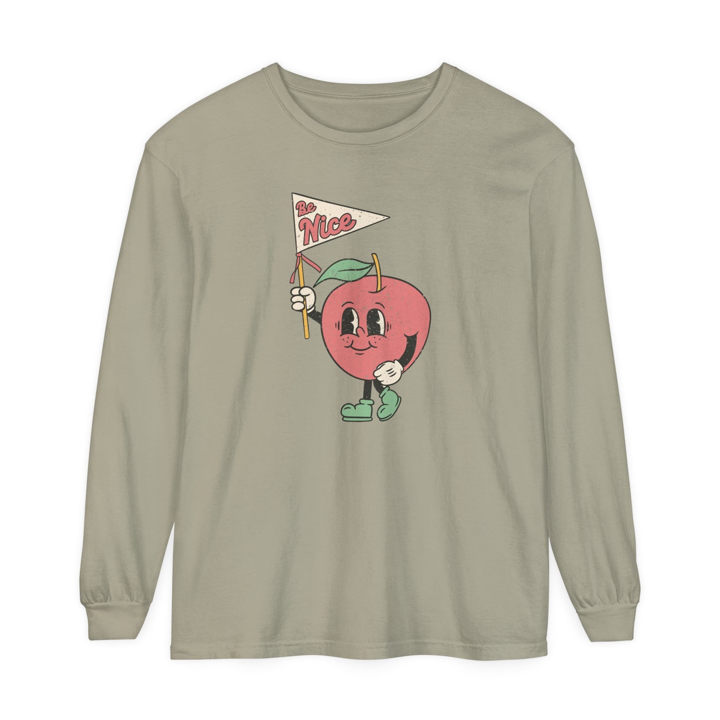 Be Nice Long Sleeve Comfort Colors T-shirt