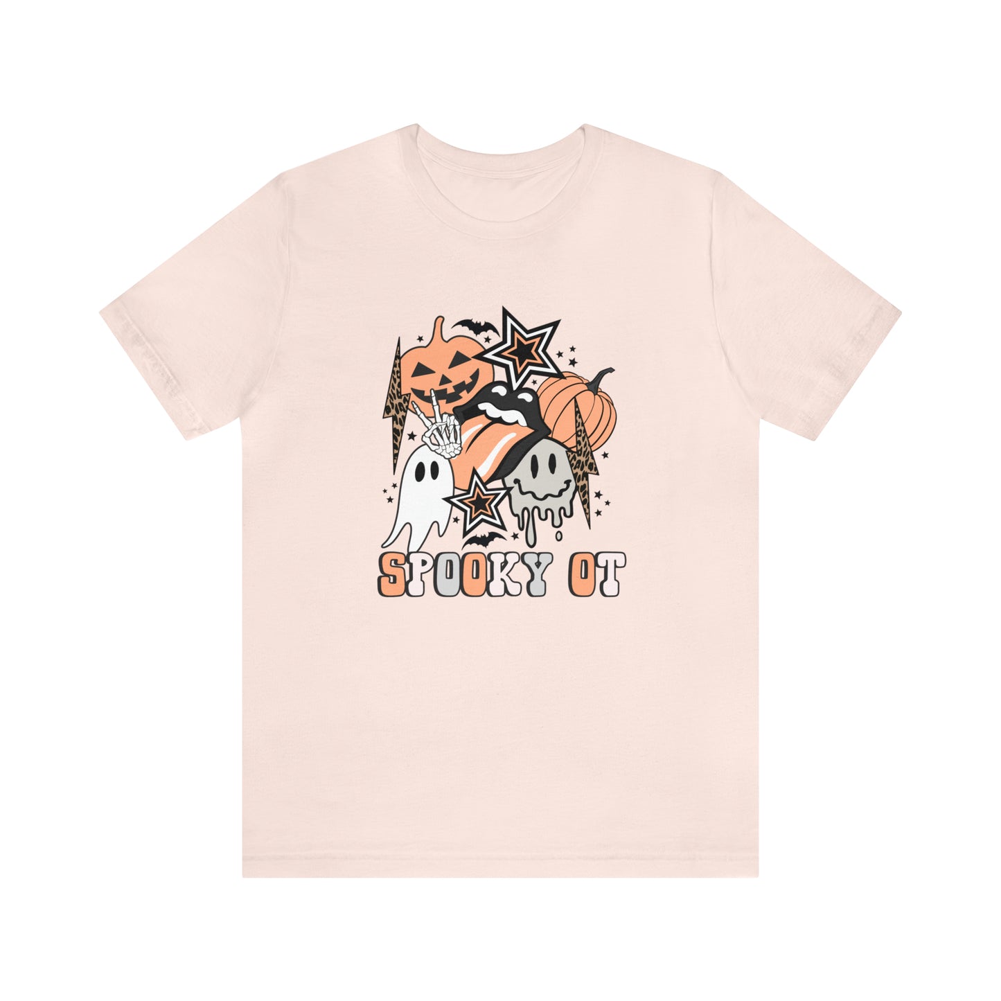 Spooky OT Retro Halloween Jersey T-Shirt