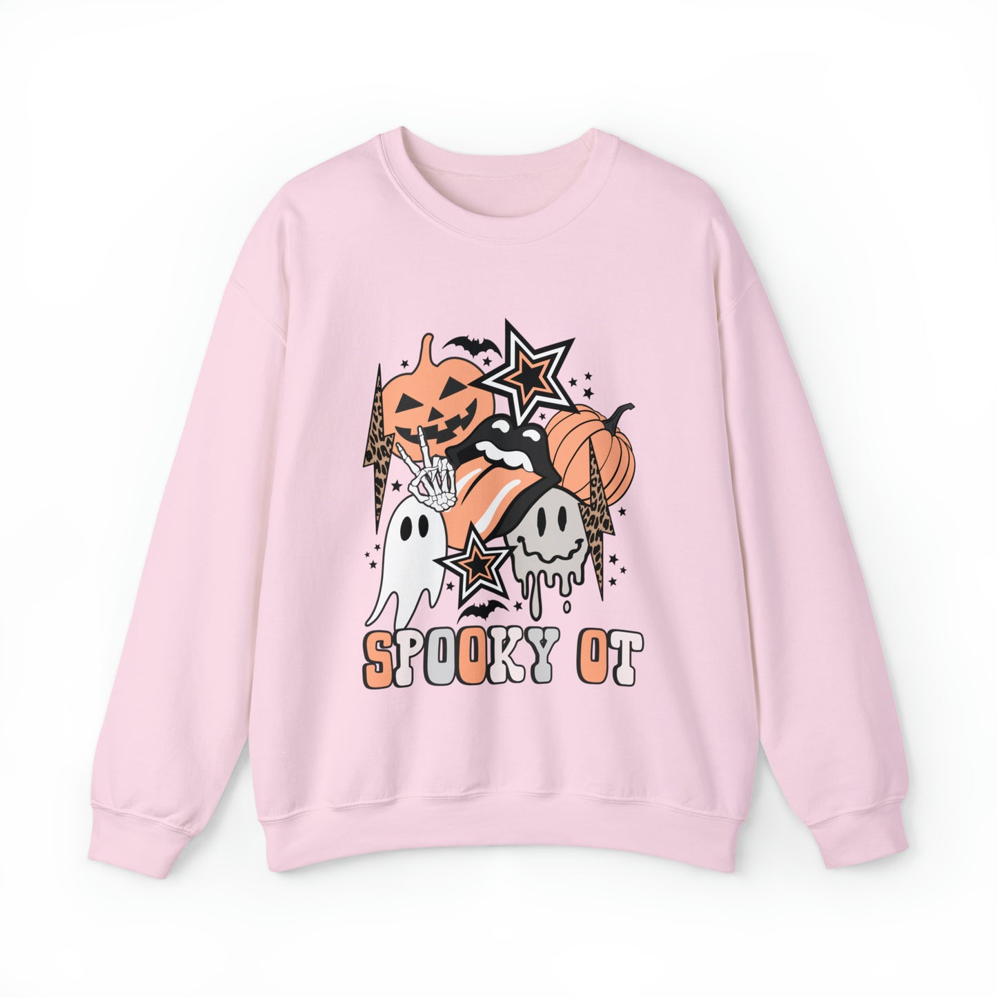 Spooky OT Retro Halloween Crewneck Sweatshirt