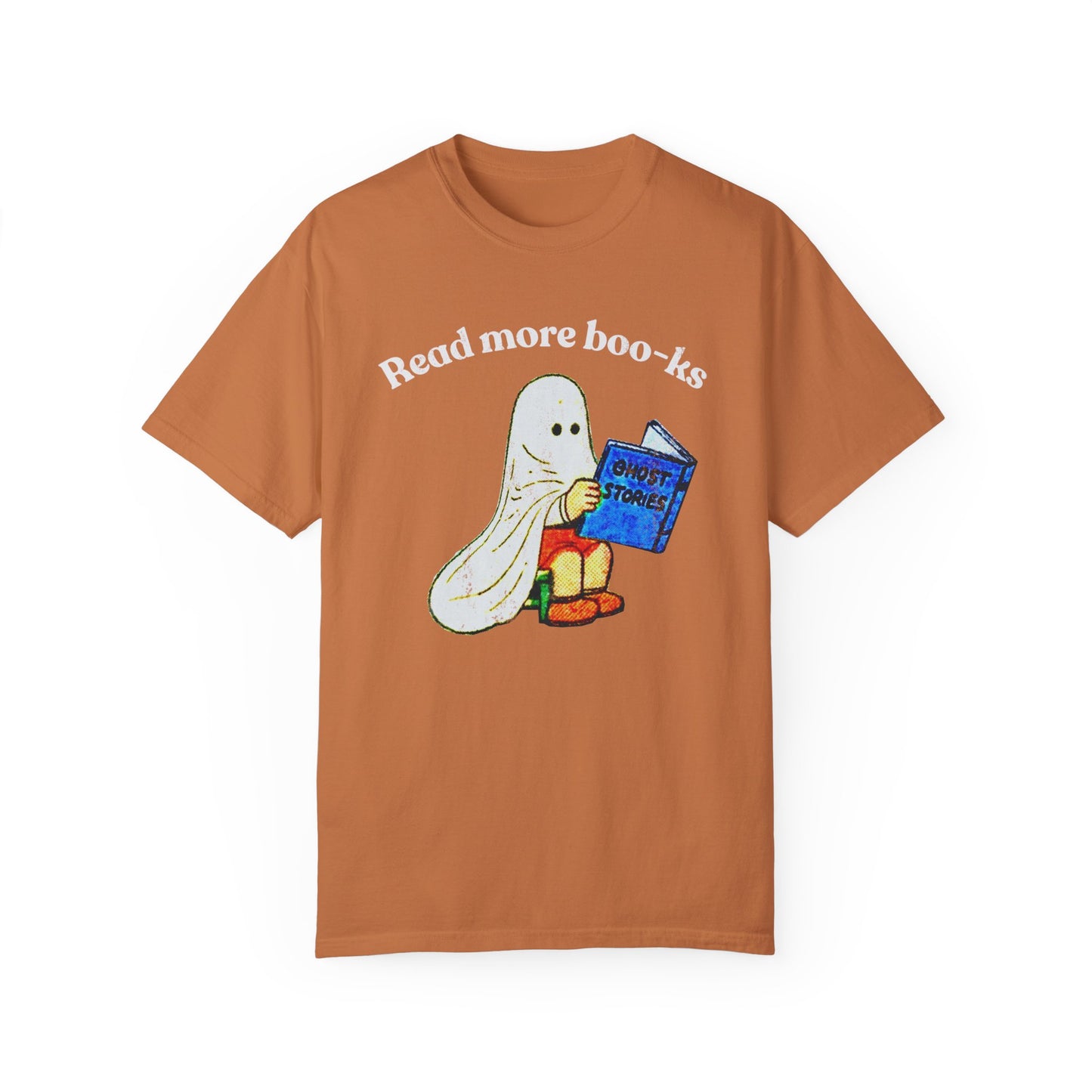 Read More Boo-ks Distressed Comfort Colors T-Shirt
