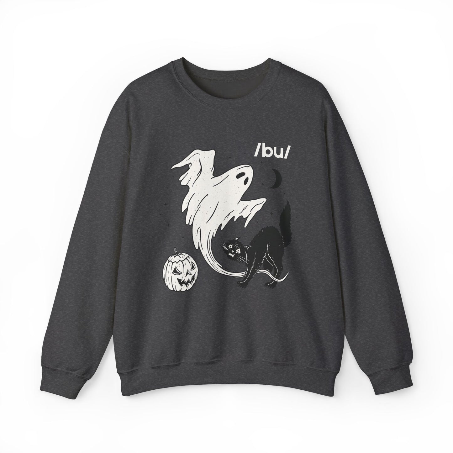 Boo Phonetic Spooky Crewneck Sweatshirt
