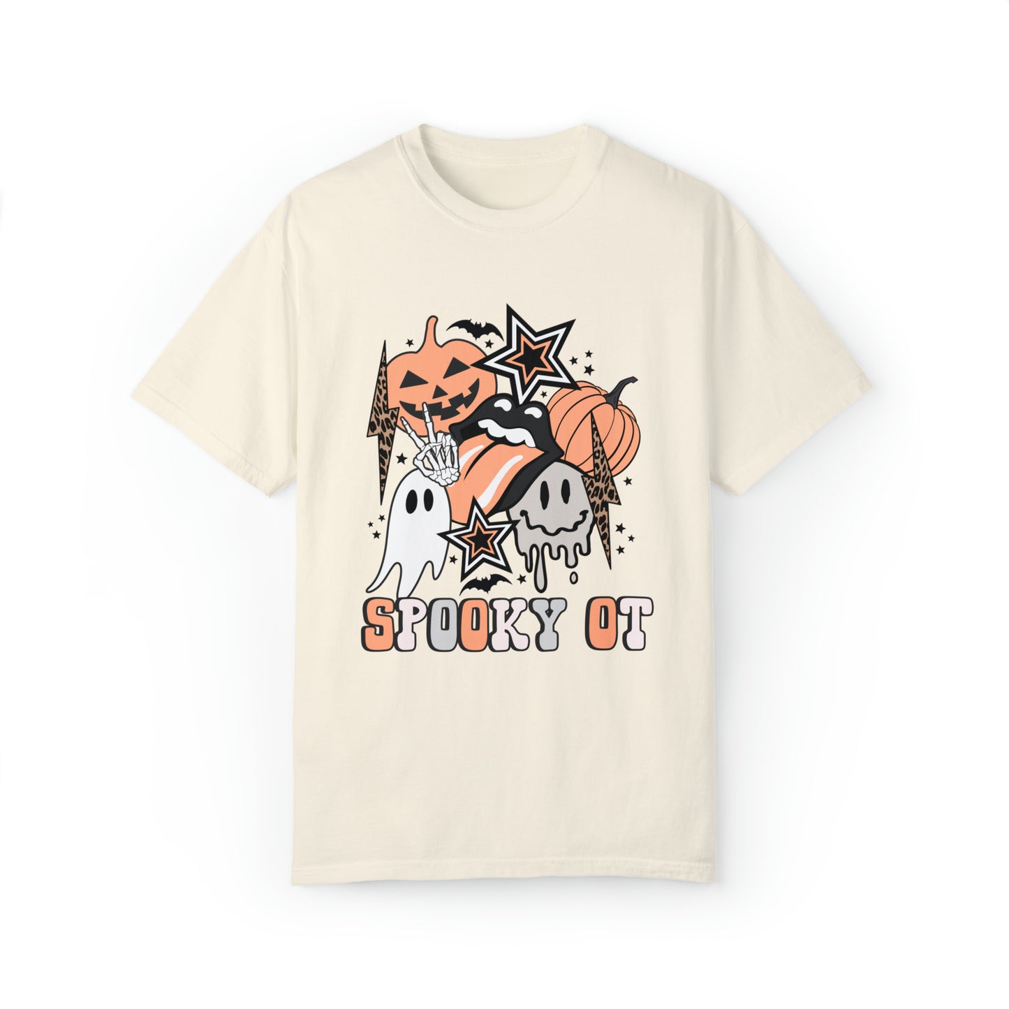 Spooky OT Retro Halloween Comfort Colors T-Shirt