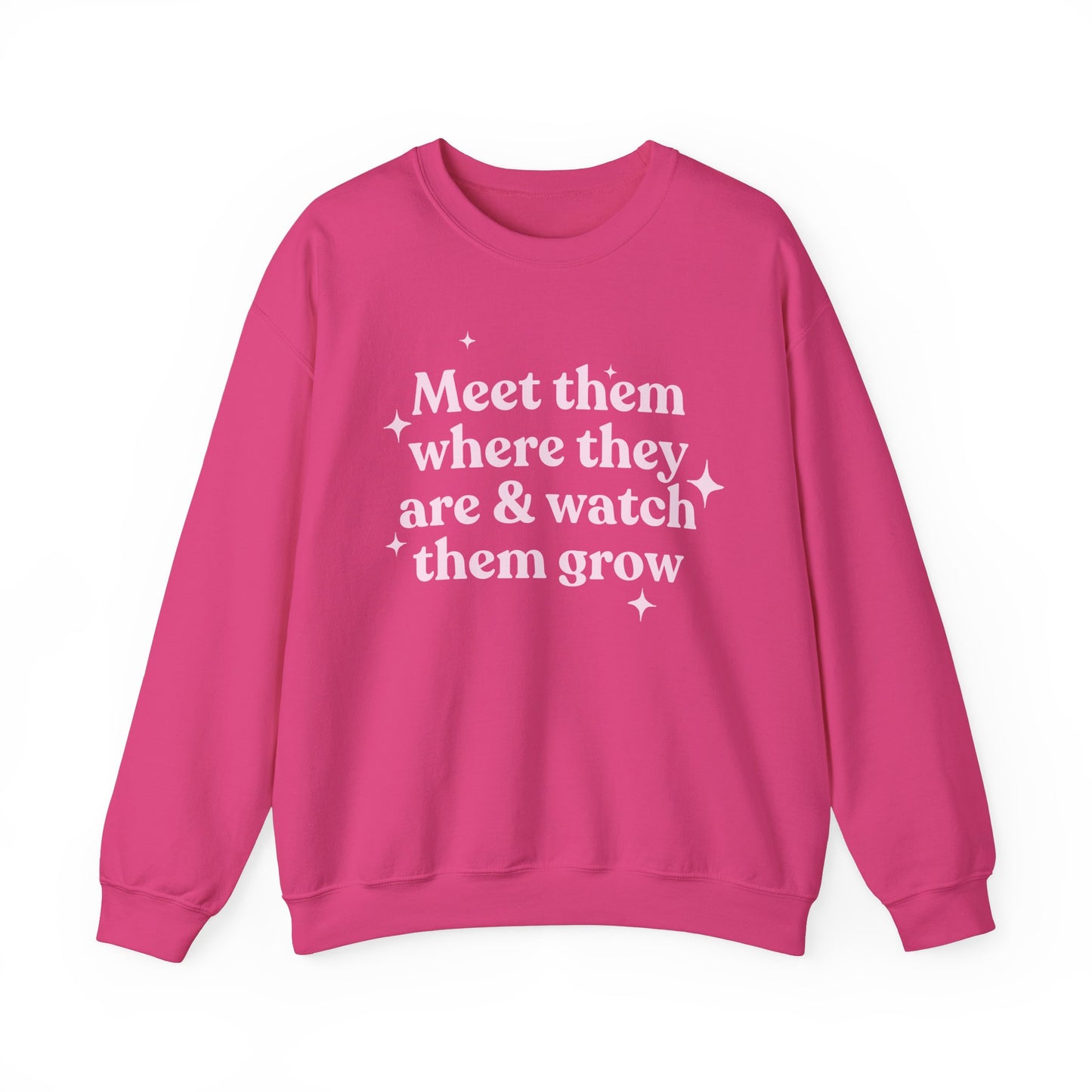 Meet Them Where They Are Crewneck Sweatshirt