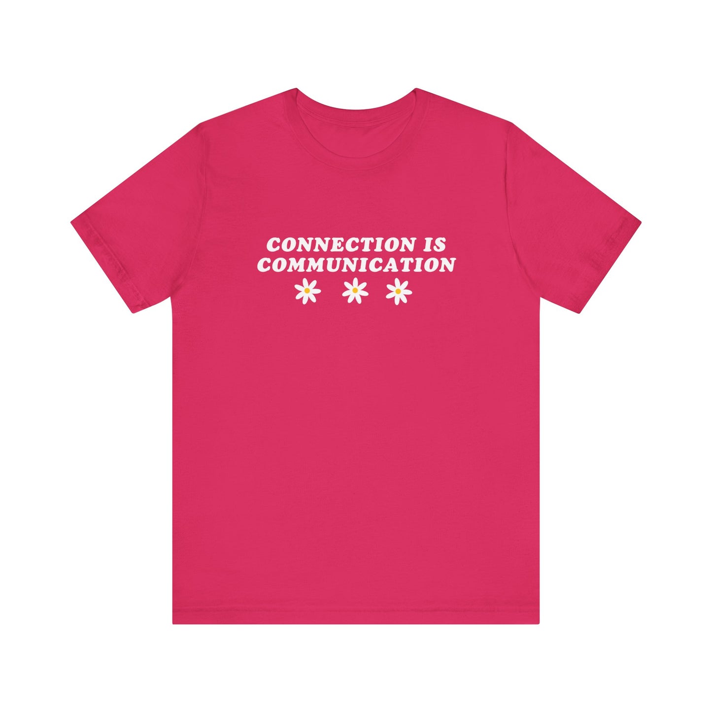 Connection Is Communication Jersey T-Shirt