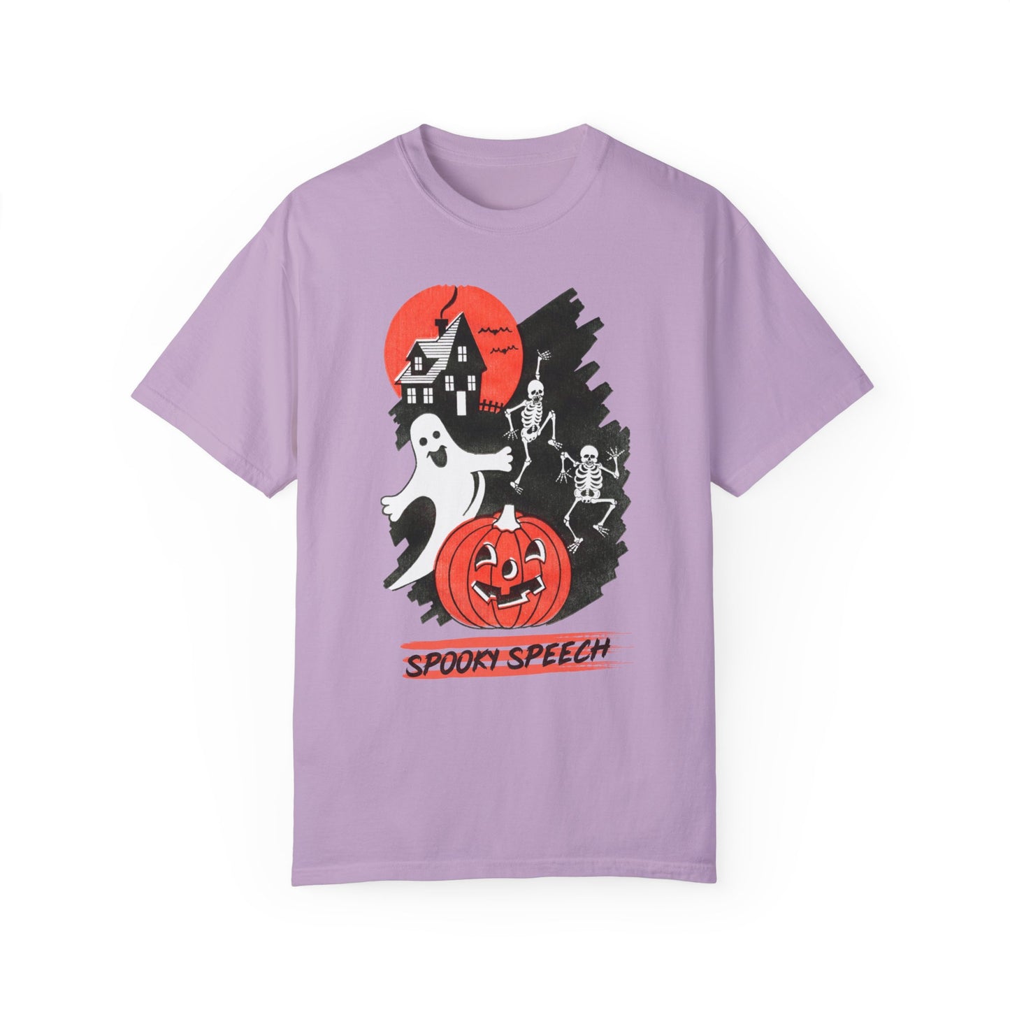 Spooky Speech Friends Comfort Colors T-Shirt