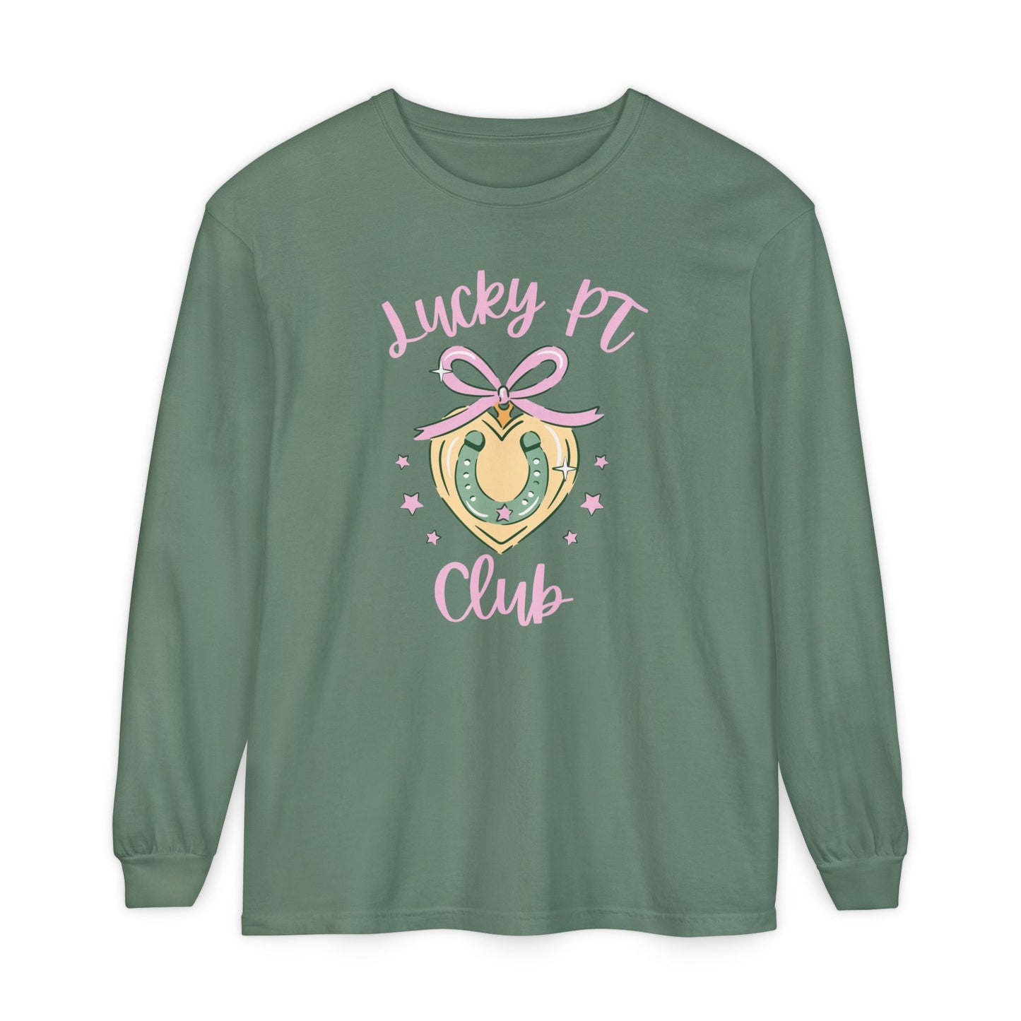 Lucky PT Club Long Sleeve Comfort Colors T-Shirt
