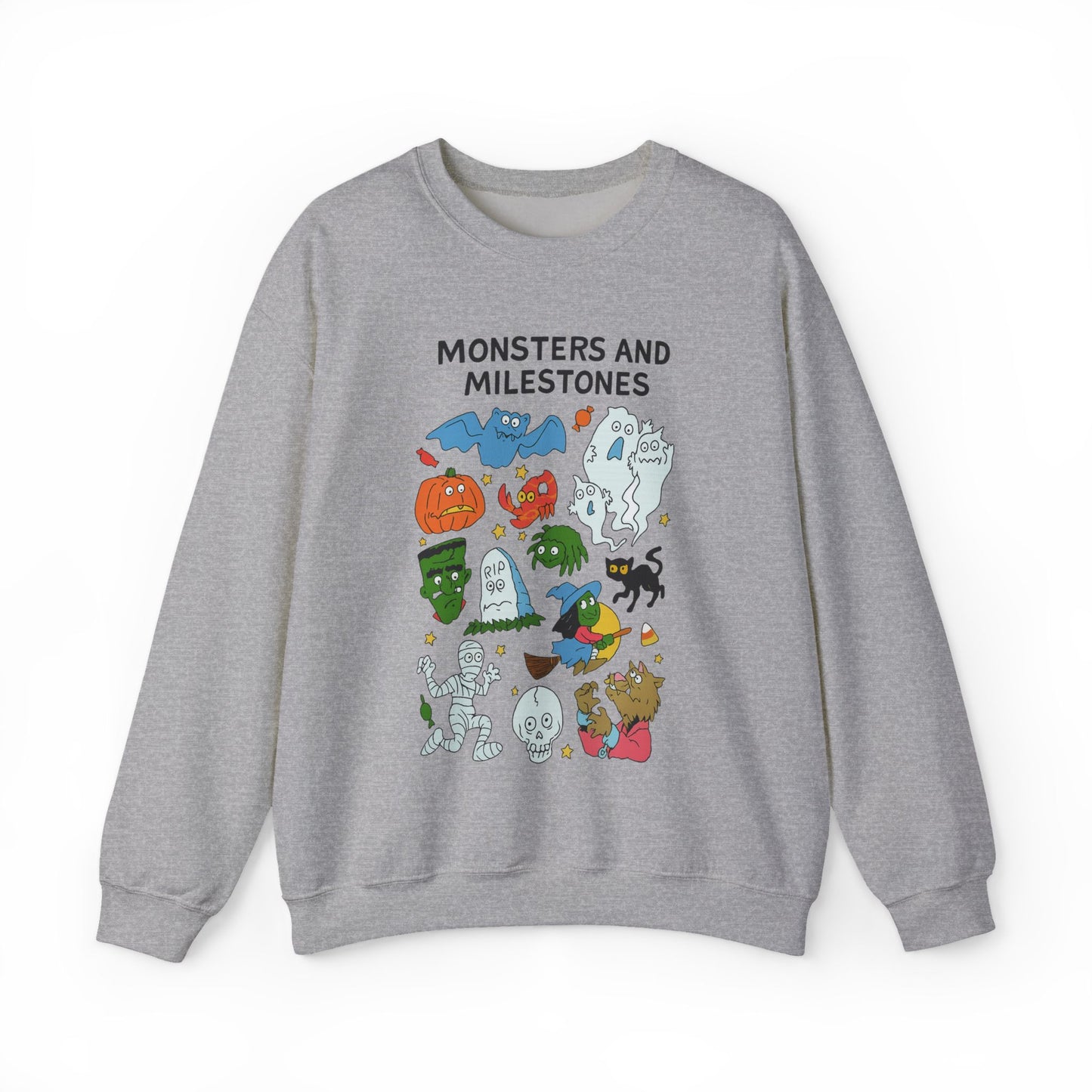 Monsters and Milestones Crewneck Sweatshirt