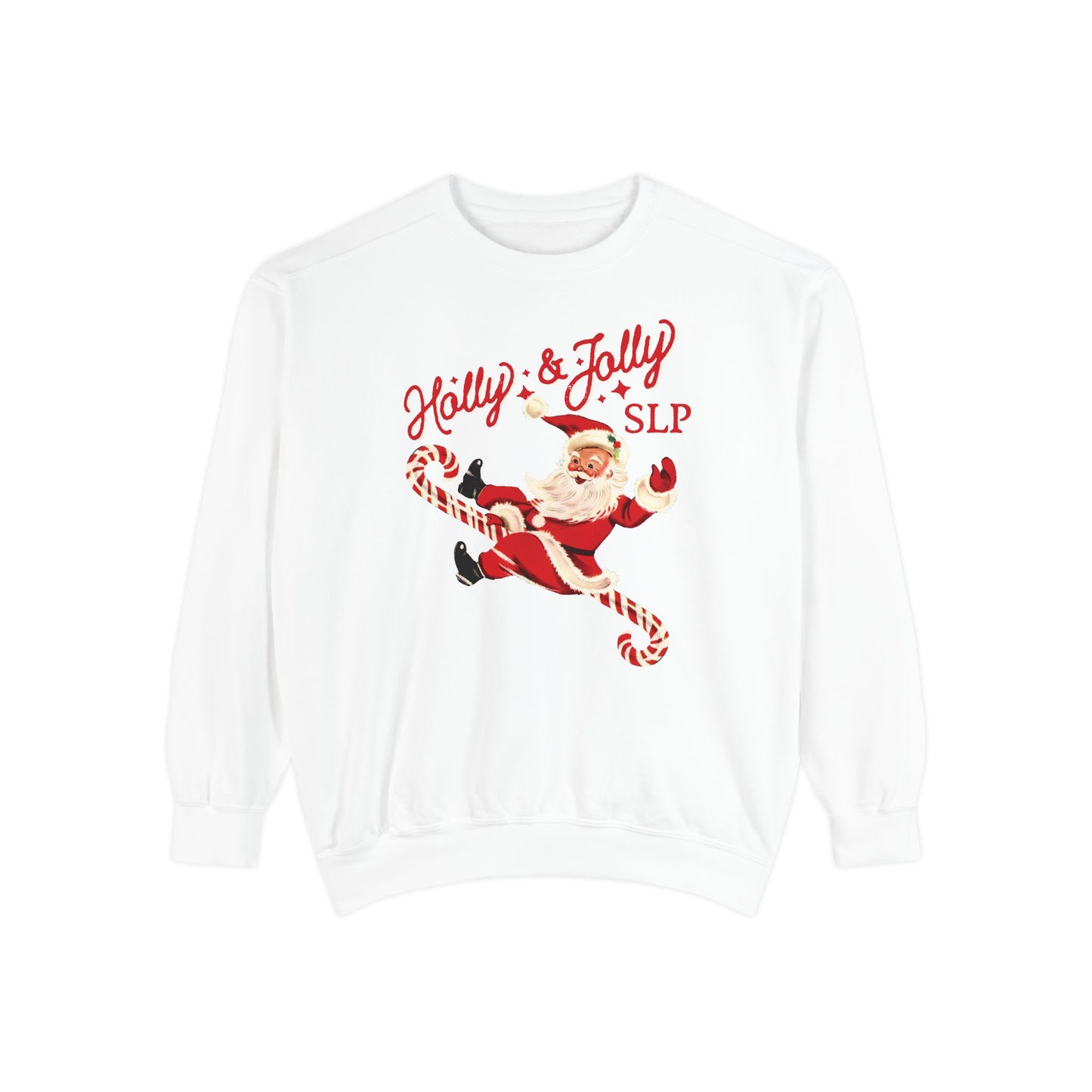 Holly & Jolly SLP Comfort Colors Sweatshirt