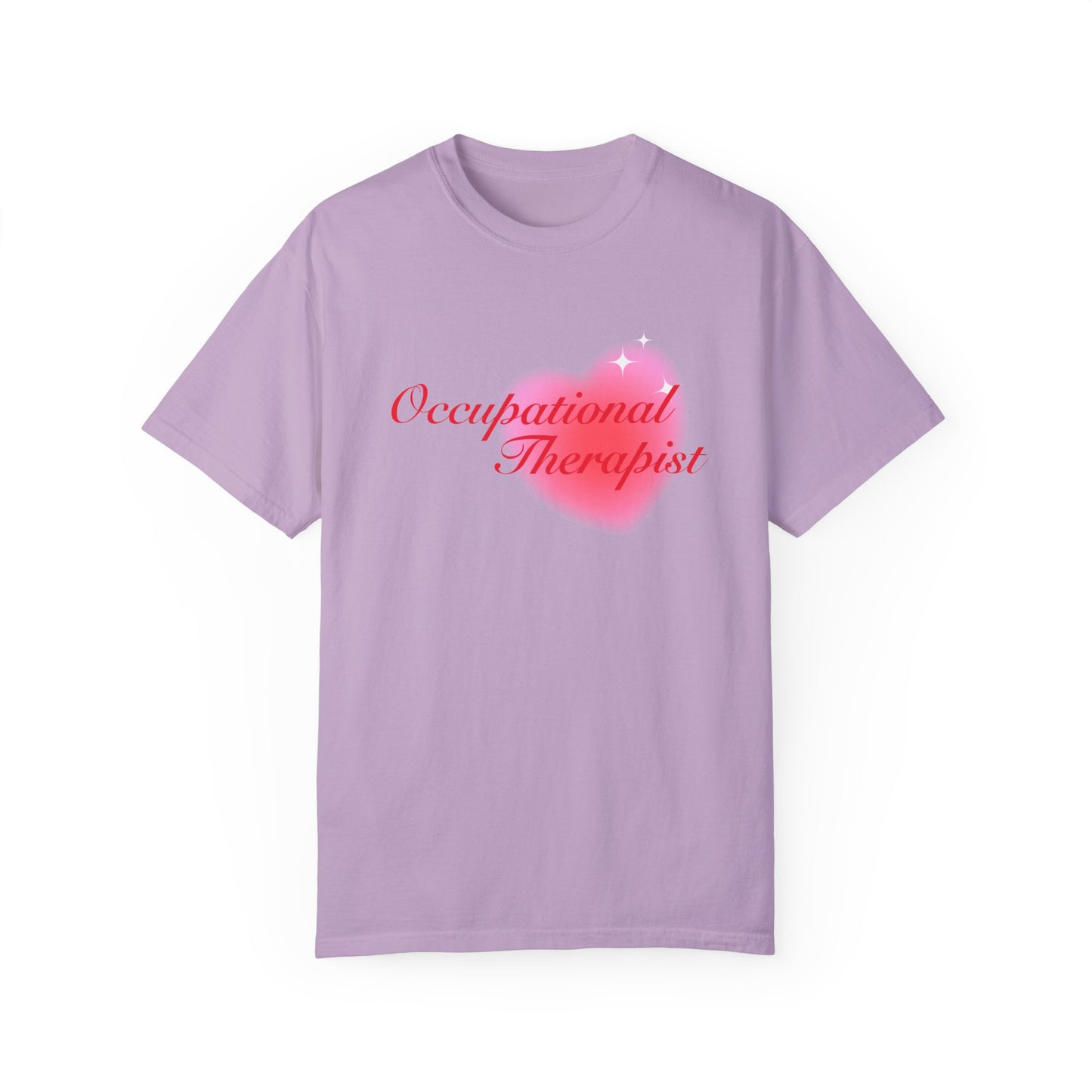 Occupational Therapist Heart Comfort Colors T-Shirt