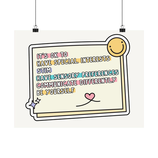 It's Ok To... Poster