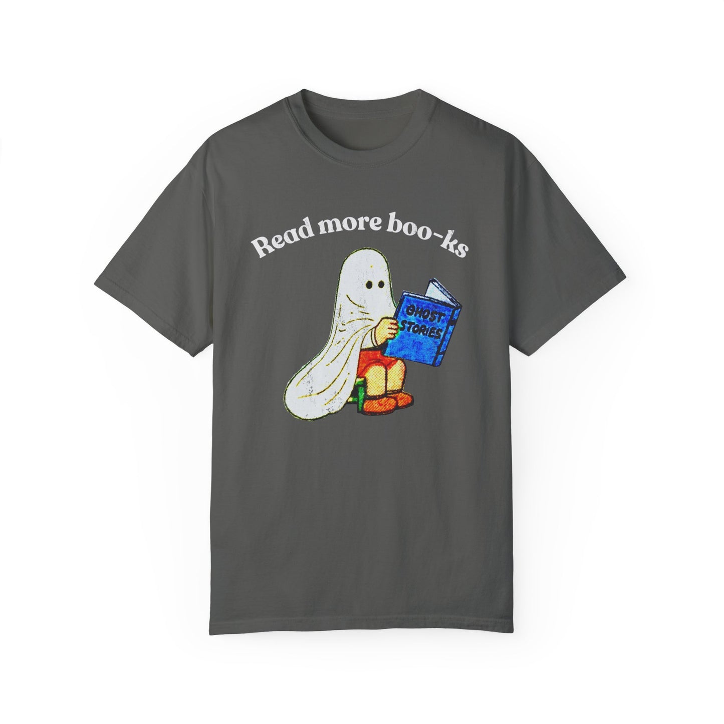 Read More Boo-ks Distressed Comfort Colors T-Shirt