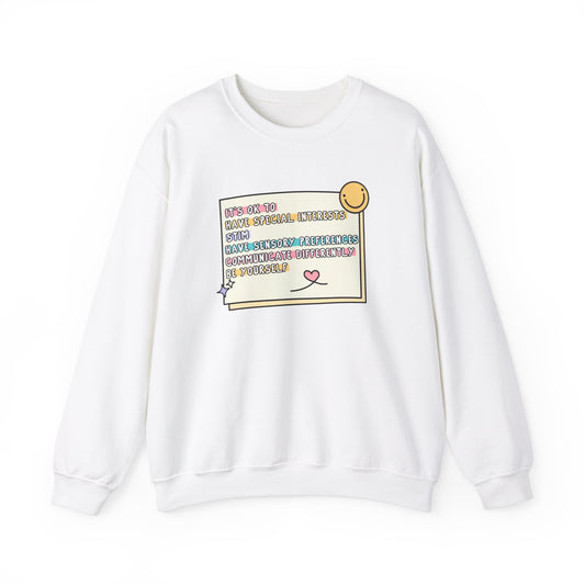 It's Ok To... Crewneck Sweatshirt