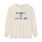 Playing Is Learning Long Sleeve Comfort Colors T-shirt