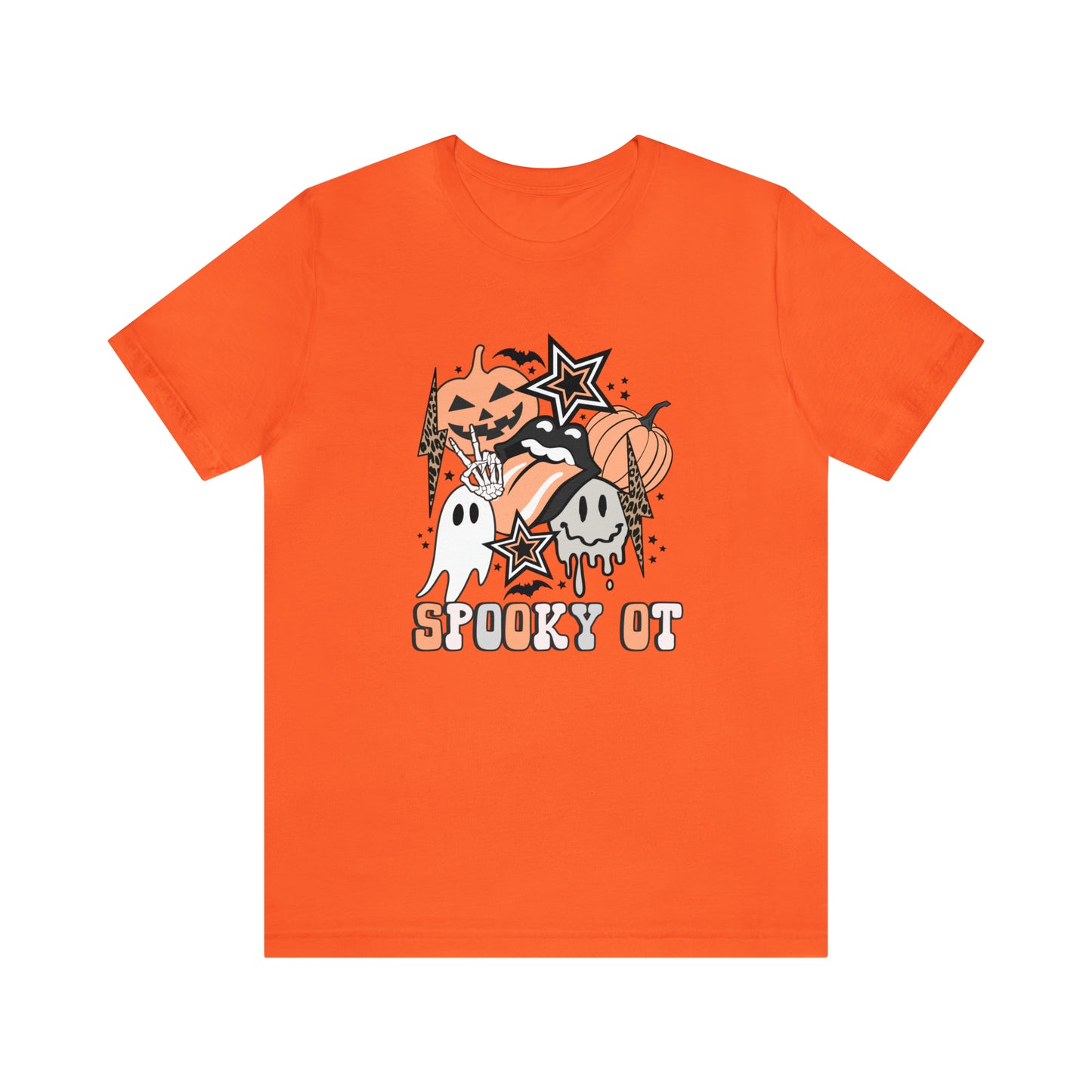 Spooky OT Retro Halloween Jersey T-Shirt