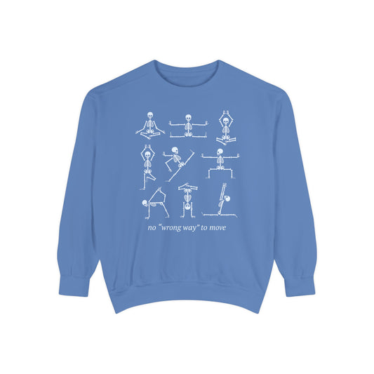 No Wrong Way To Move Comfort Colors Sweatshirt