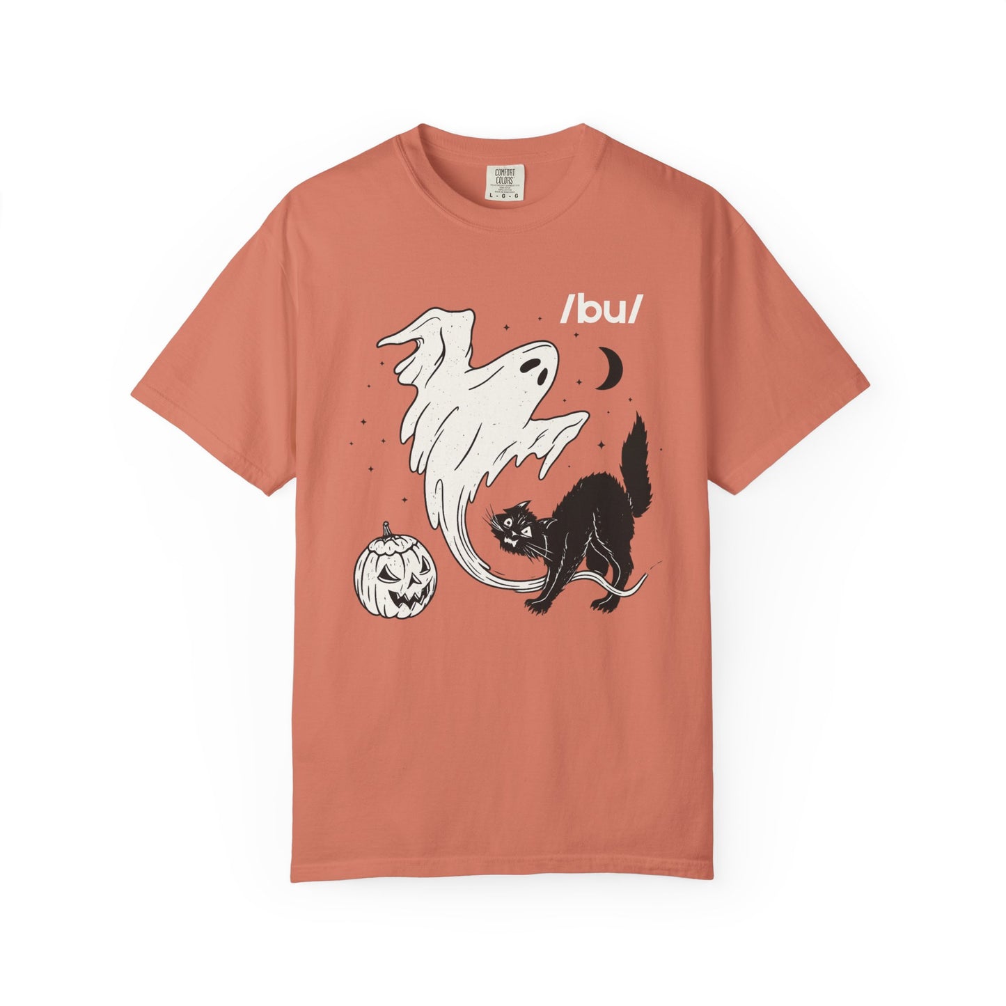 Boo Phonetic Spooky Comfort Colors T-Shirt