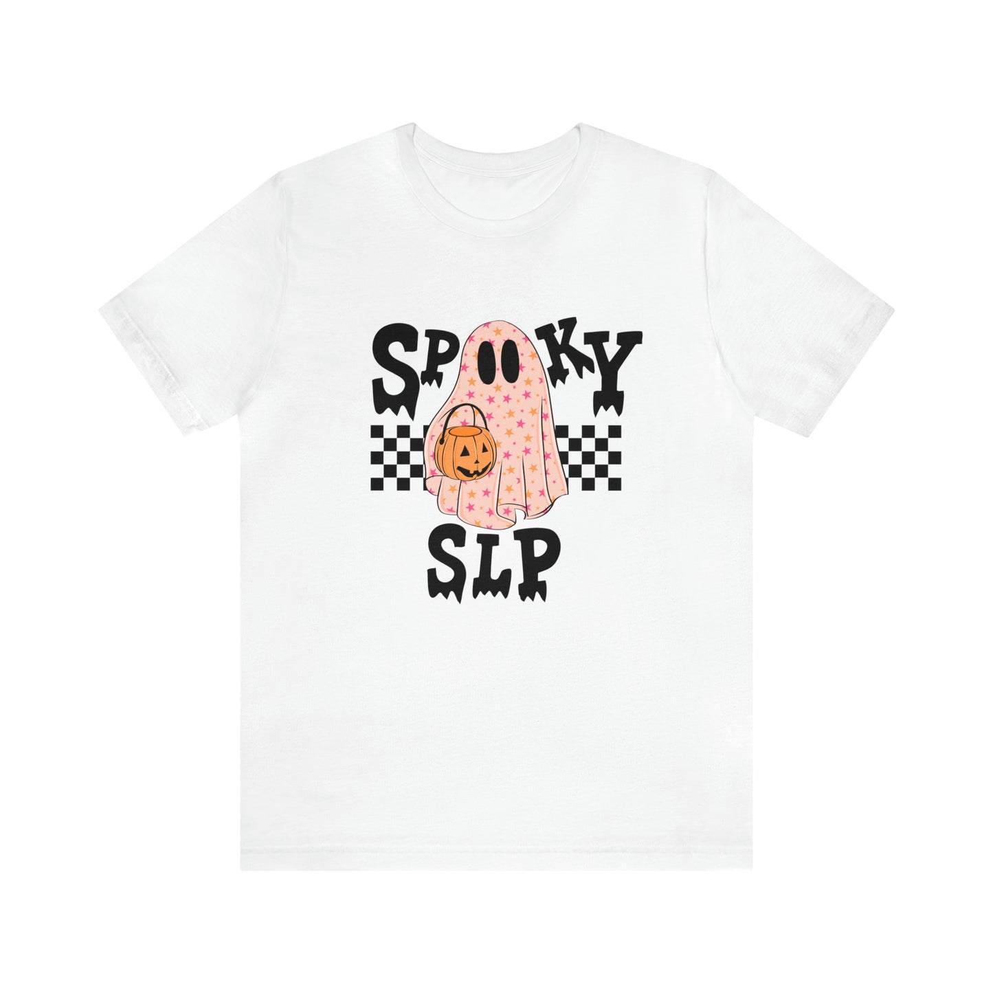 Spooky SLP Checkerboard Jersey T-Shirt