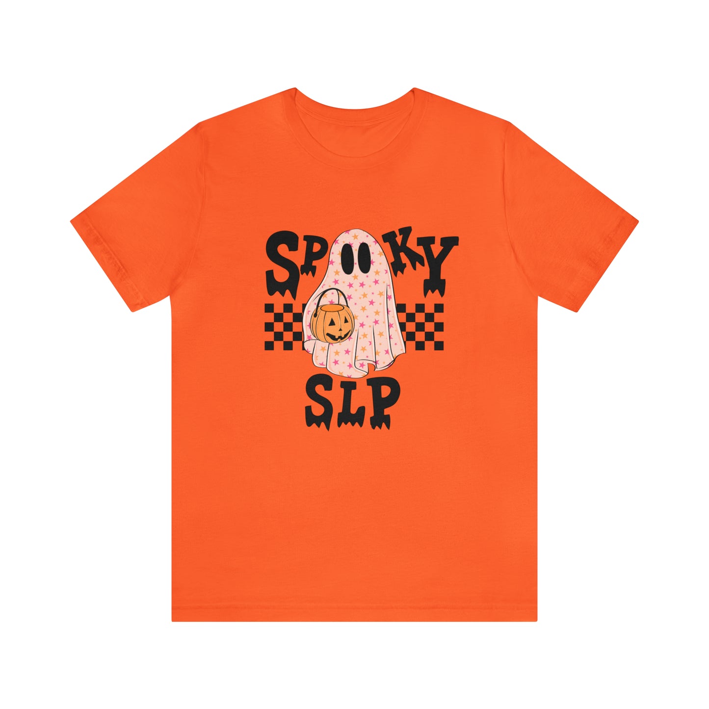 Spooky SLP Checkerboard Jersey T-Shirt