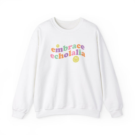 Embrace Echolalia Wavy Crewneck Sweatshirt