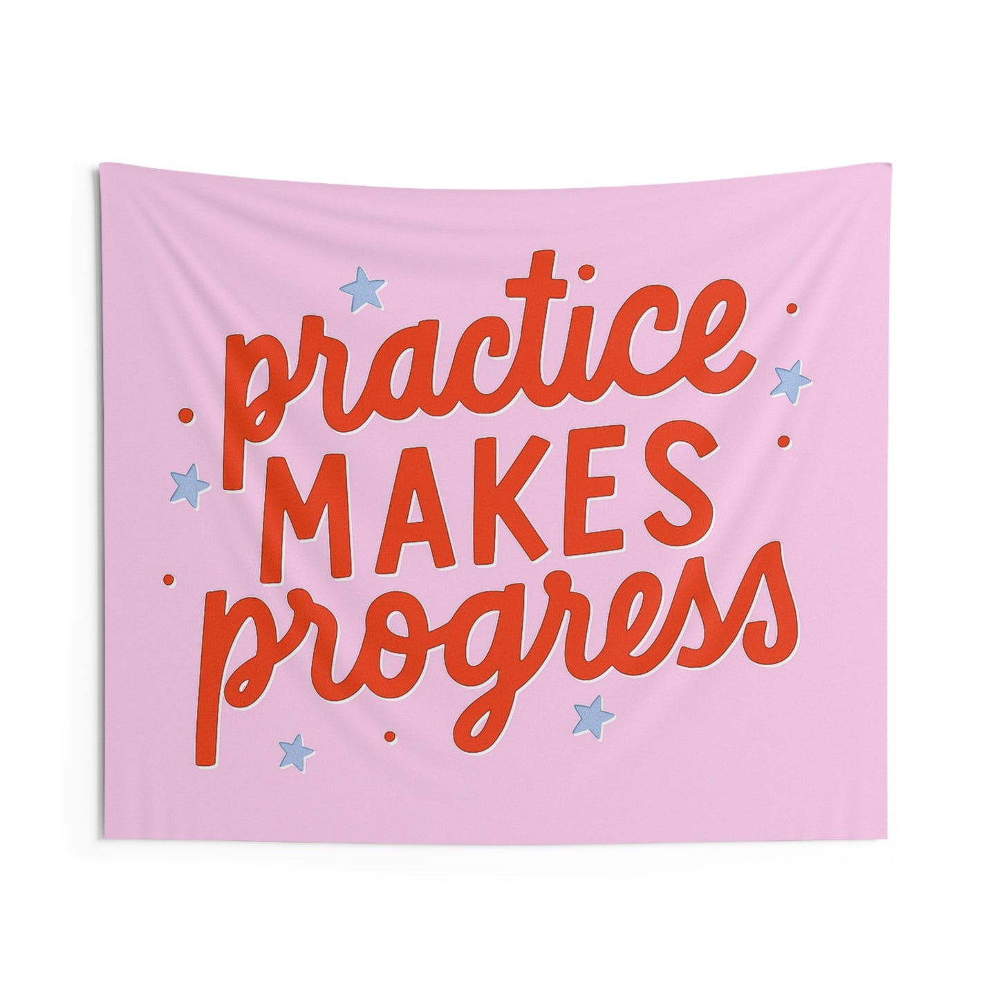 Practice Makes Progress Tapestry