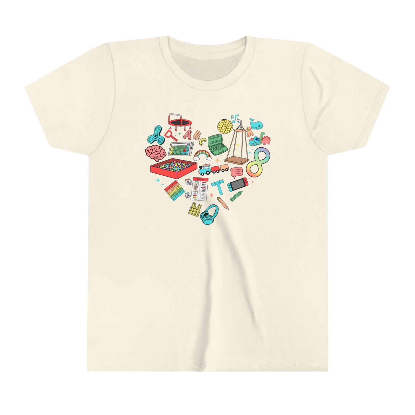 Autism Heart Youth T-Shirt