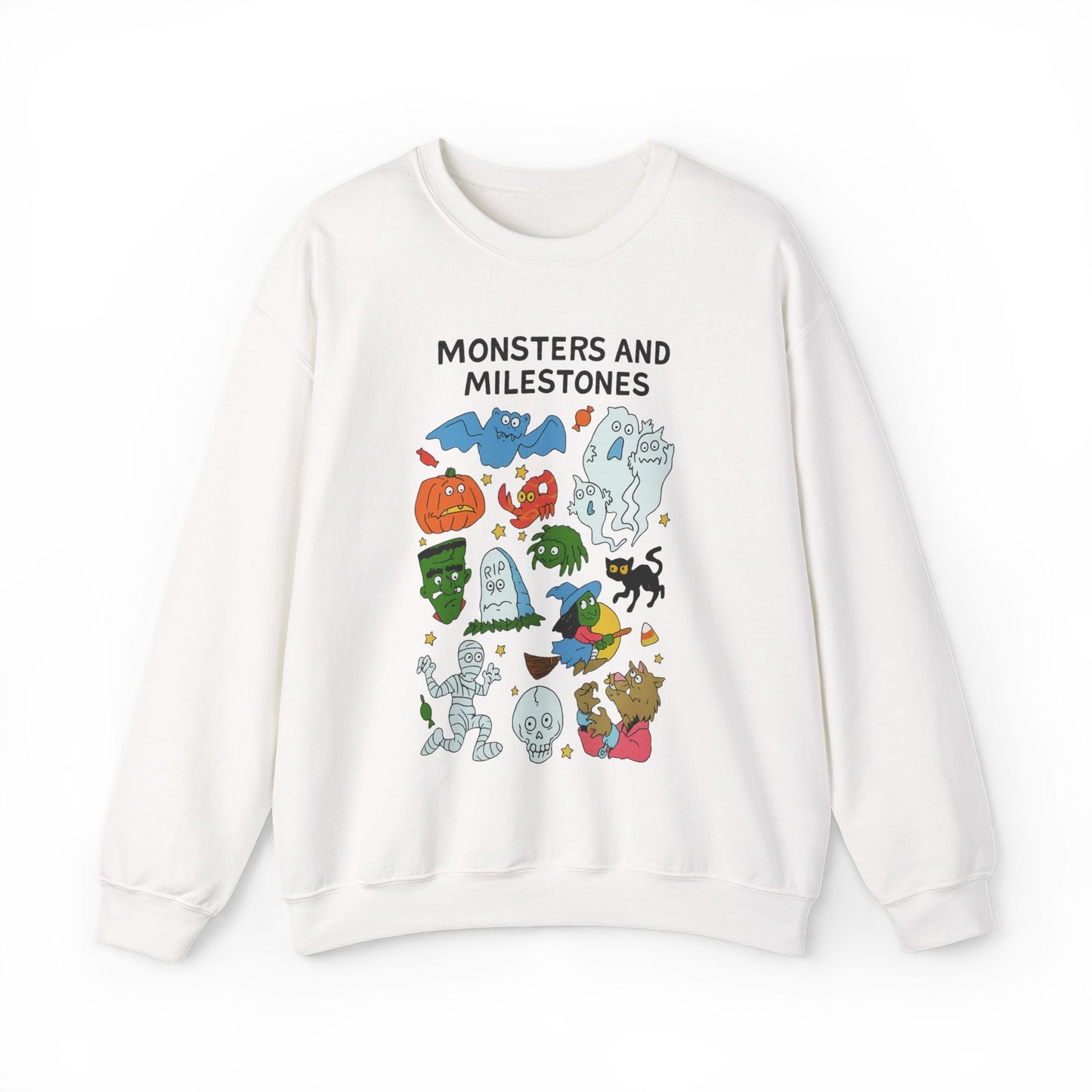 Monsters and Milestones Crewneck Sweatshirt