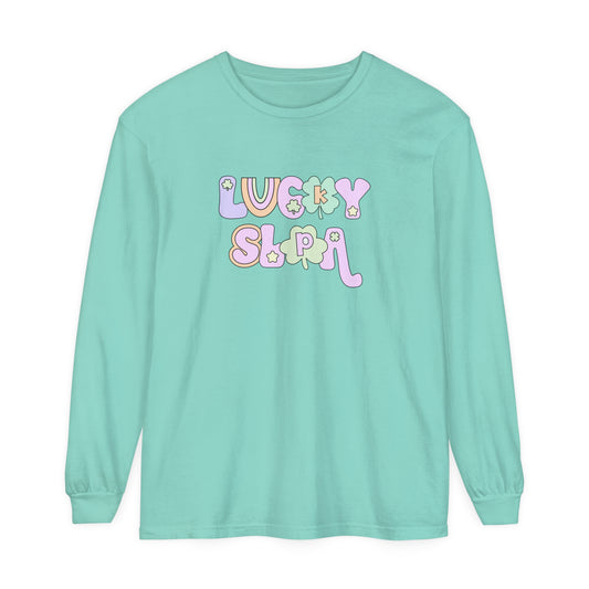 Lucky SLPA Long Sleeve Comfort Colors T-Shirt