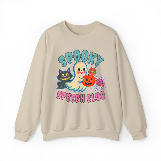 Spooky Speech Club Crewneck Sweatshirt