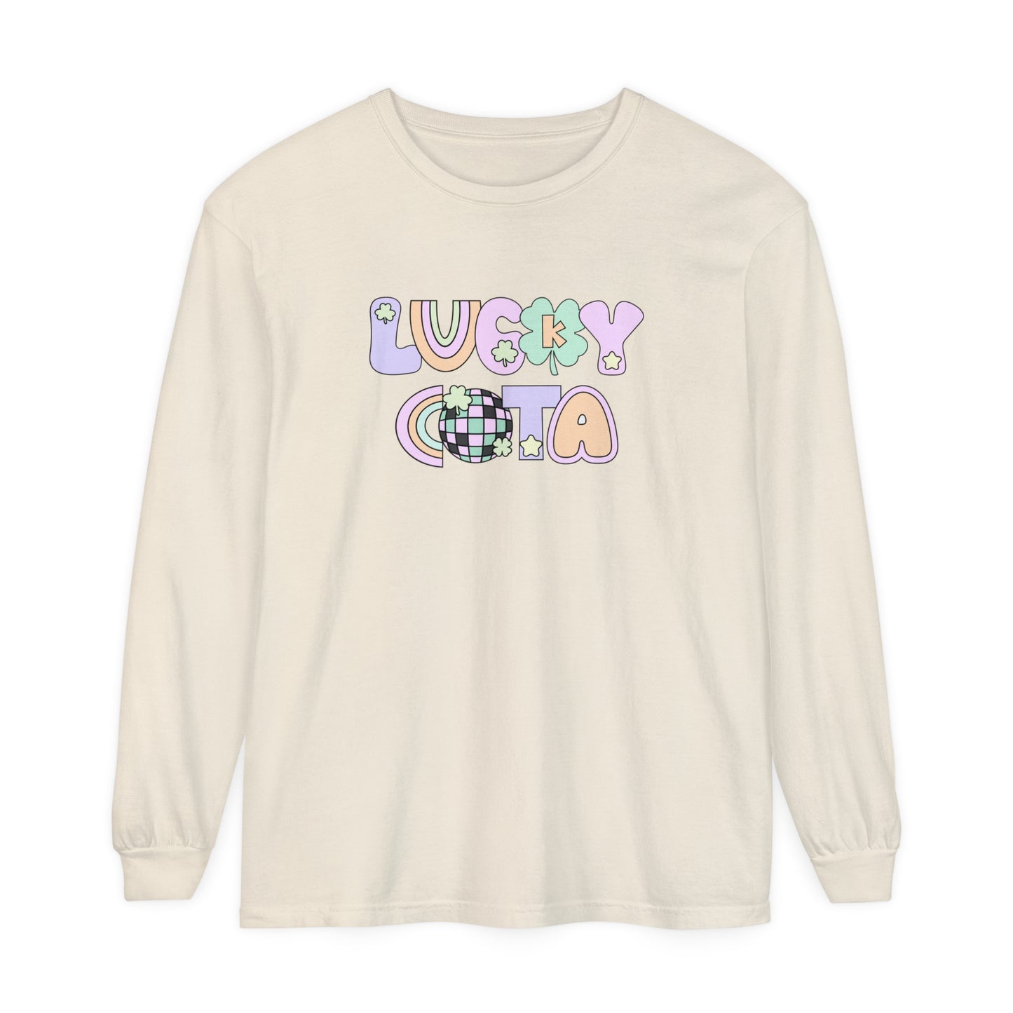 Lucky COTA Long Sleeve Comfort Colors T-Shirt