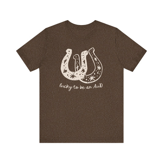 Lucky AuD Horseshoe Jersey T-Shirt