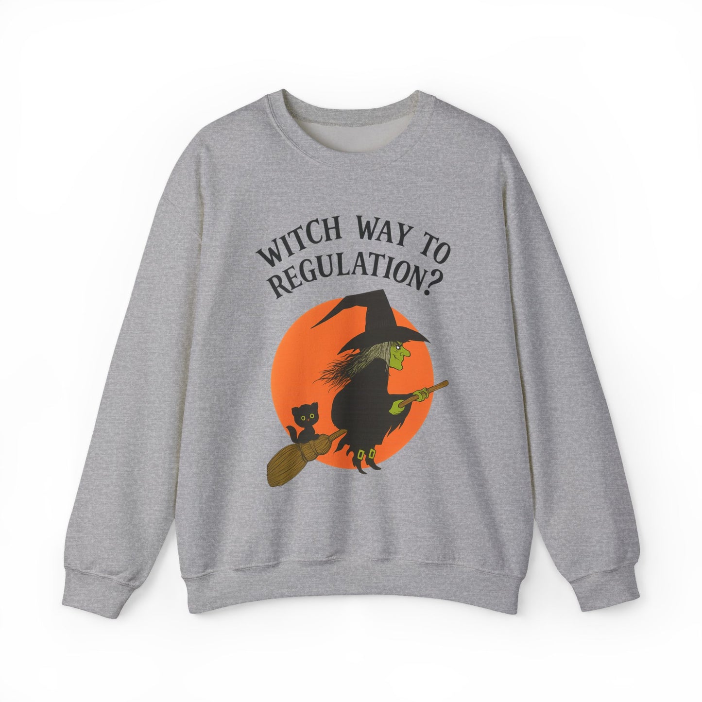 Witch Way to Regulation Crewneck Sweatshirt