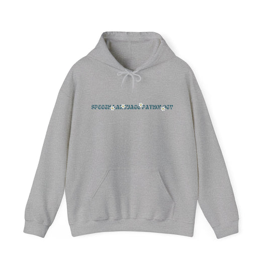 Groovy Daisy Speech Hoodie | Front and Back Print