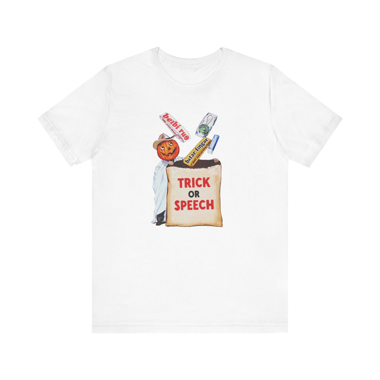 Trick or Speech Jersey T-Shirt