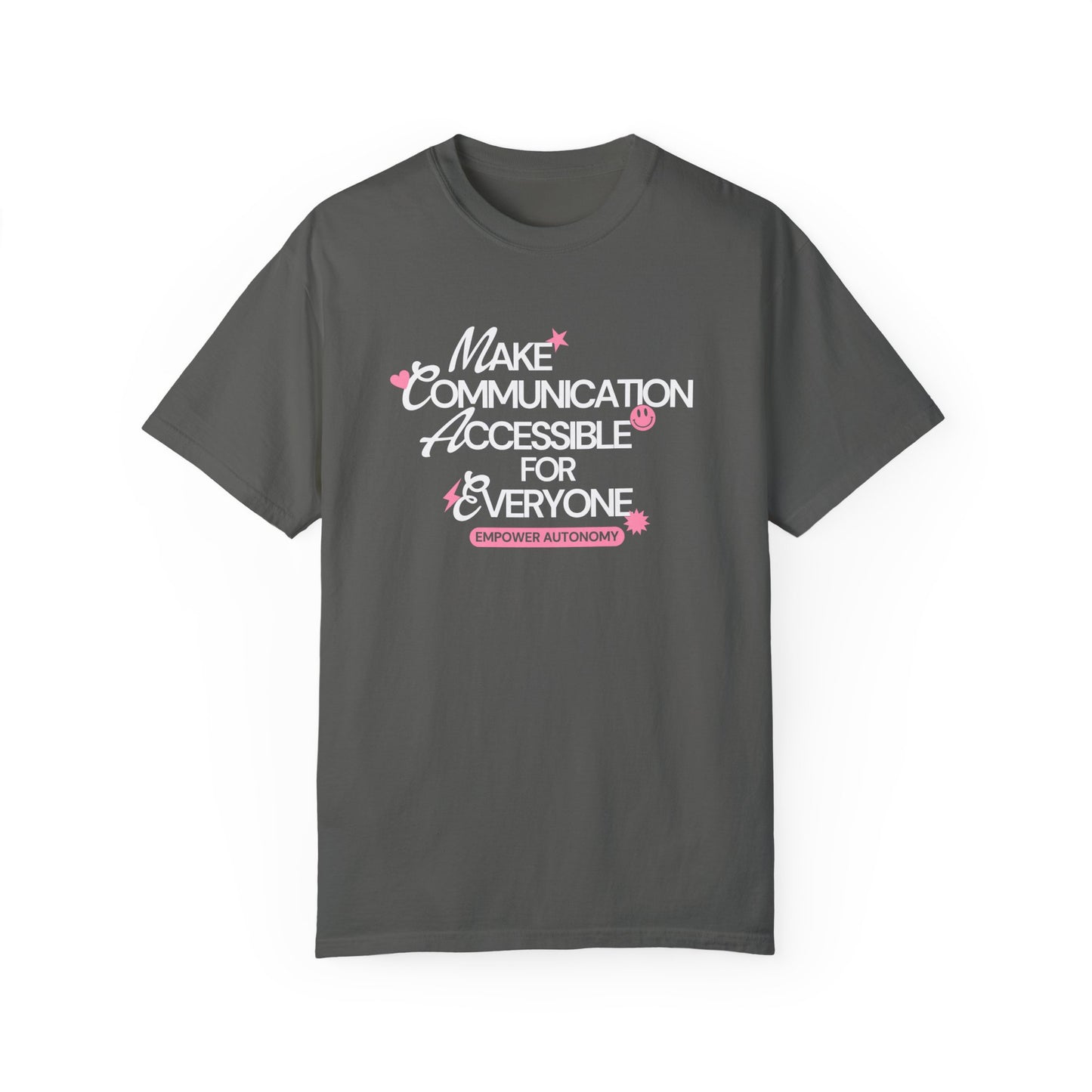 Make Communication Accessible Comfort Colors T-Shirt