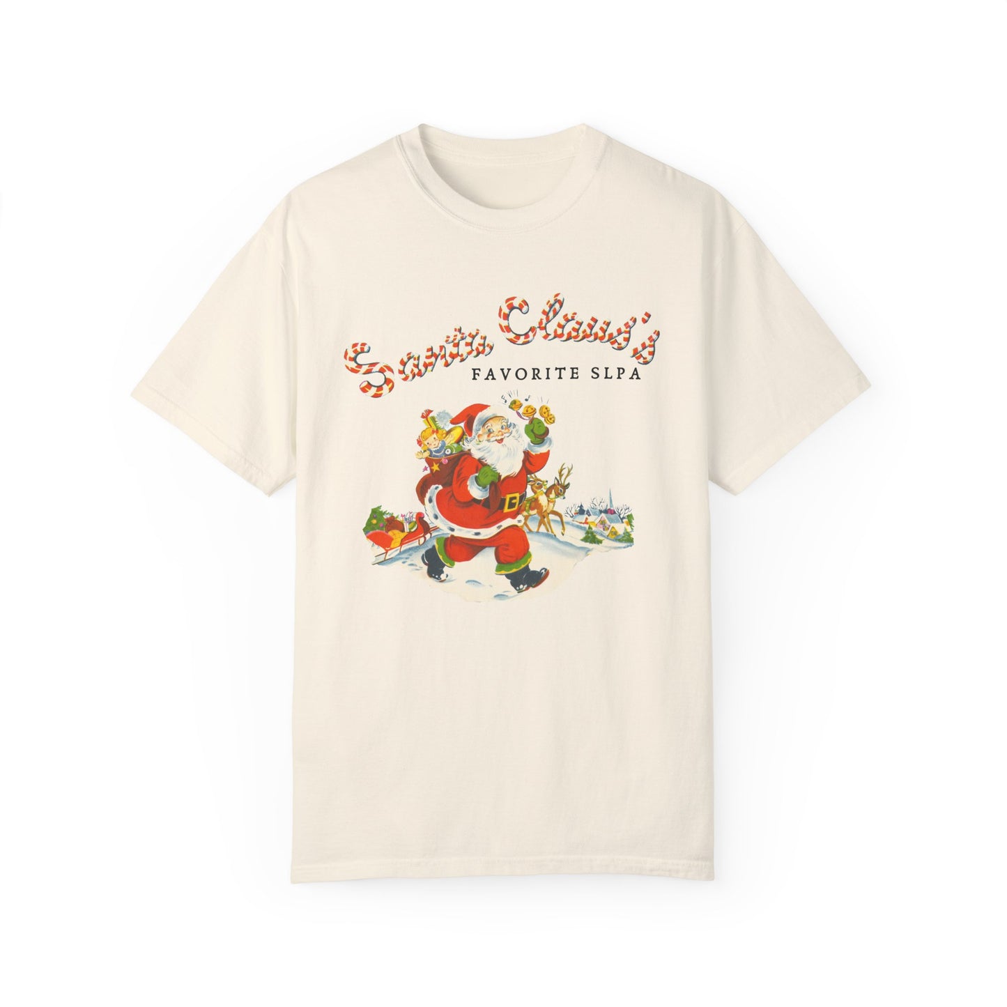 Santa Claus's Favorite SLPA Comfort Colors T-Shirt