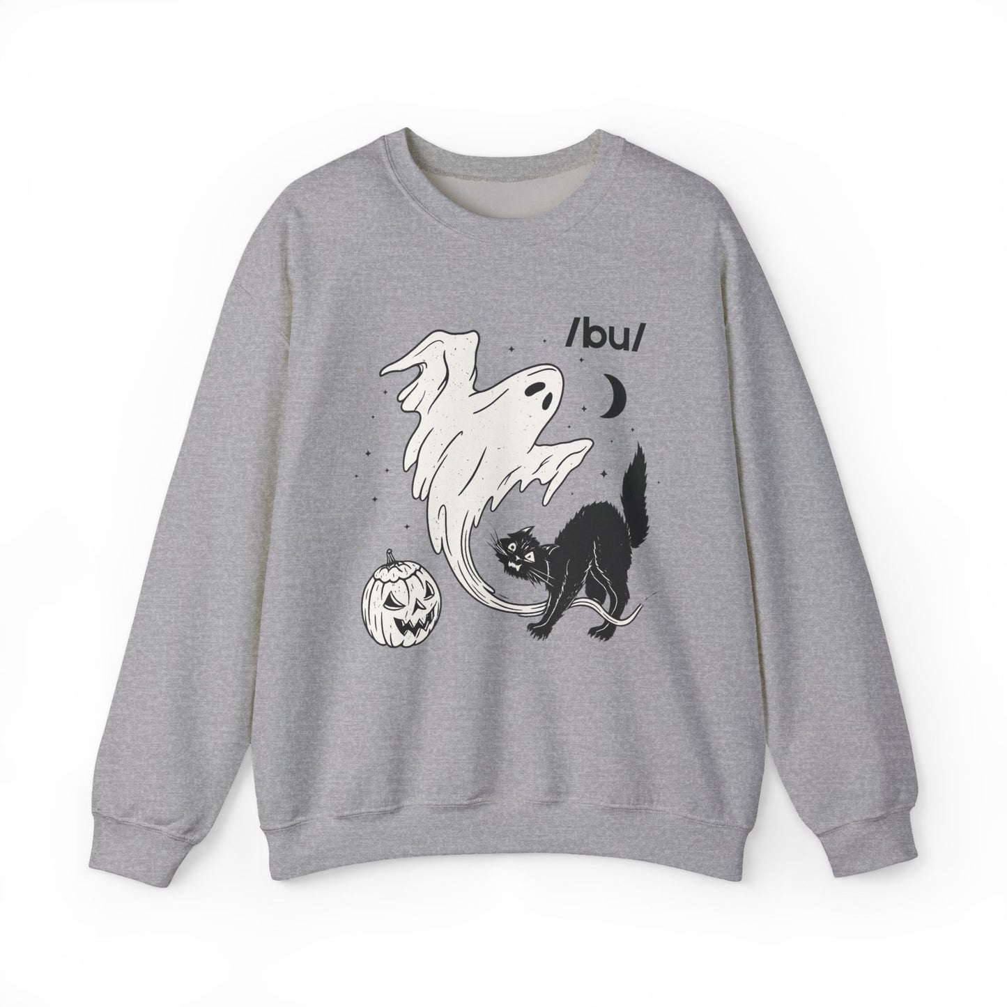Boo Phonetic Spooky Crewneck Sweatshirt