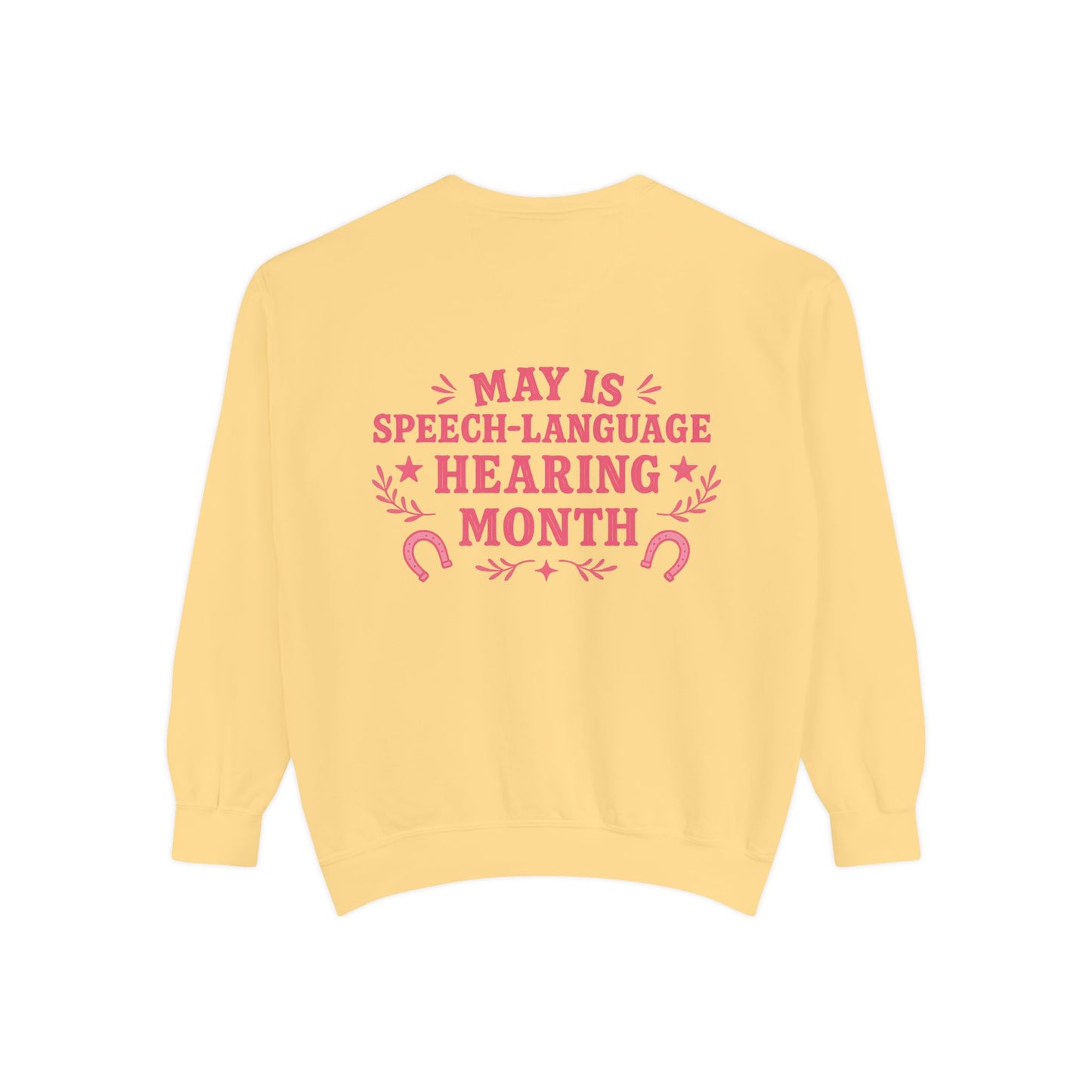 Western NSLHM Comfort Colors Sweatshirt | Front and Back Print